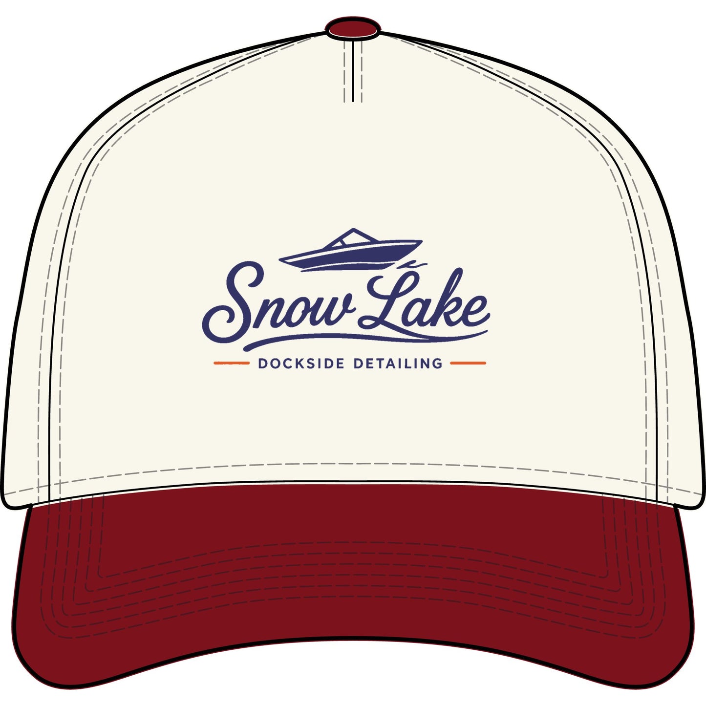 Snow Lake Two Toned Classic hat
