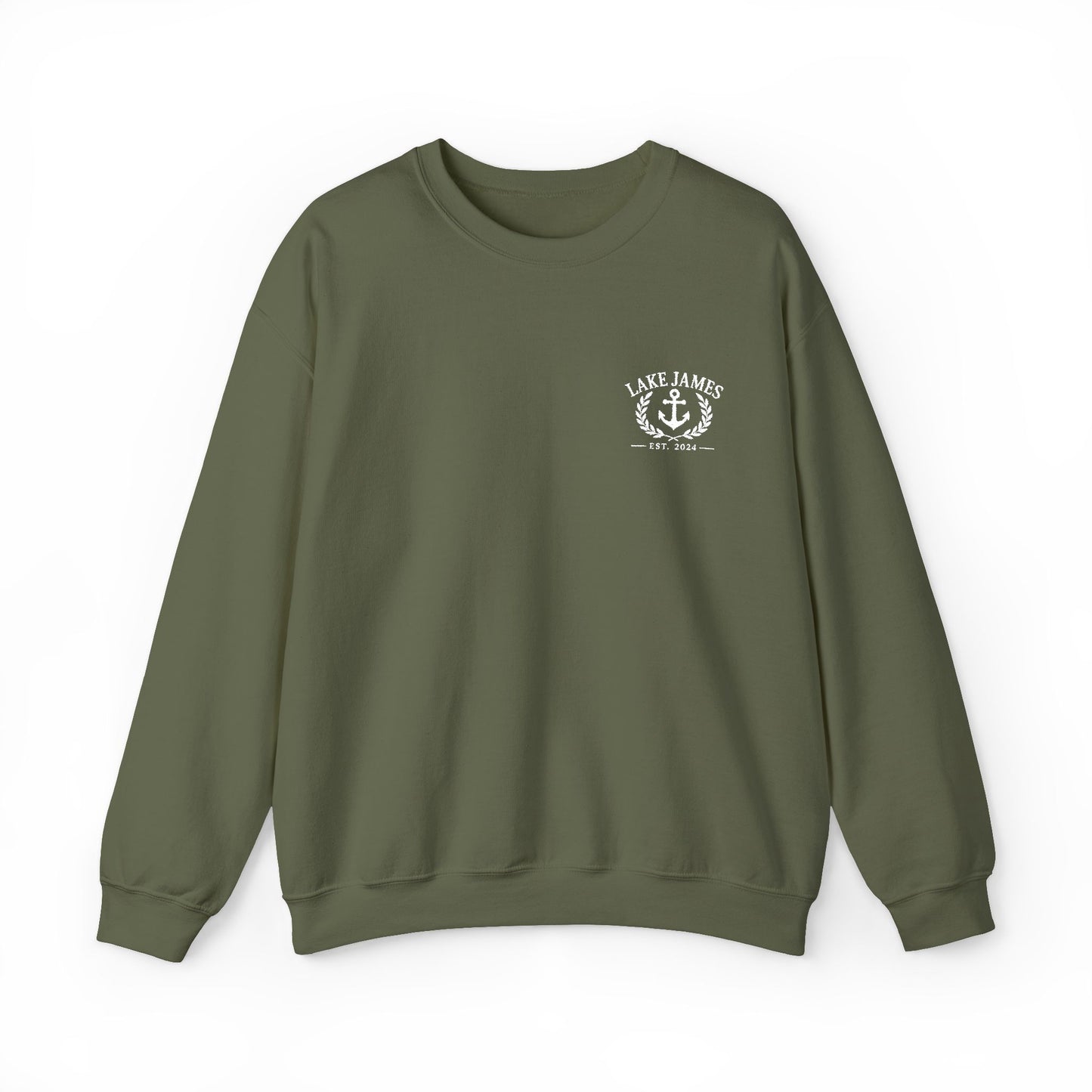 Lake James DockSide Crest Embroidered