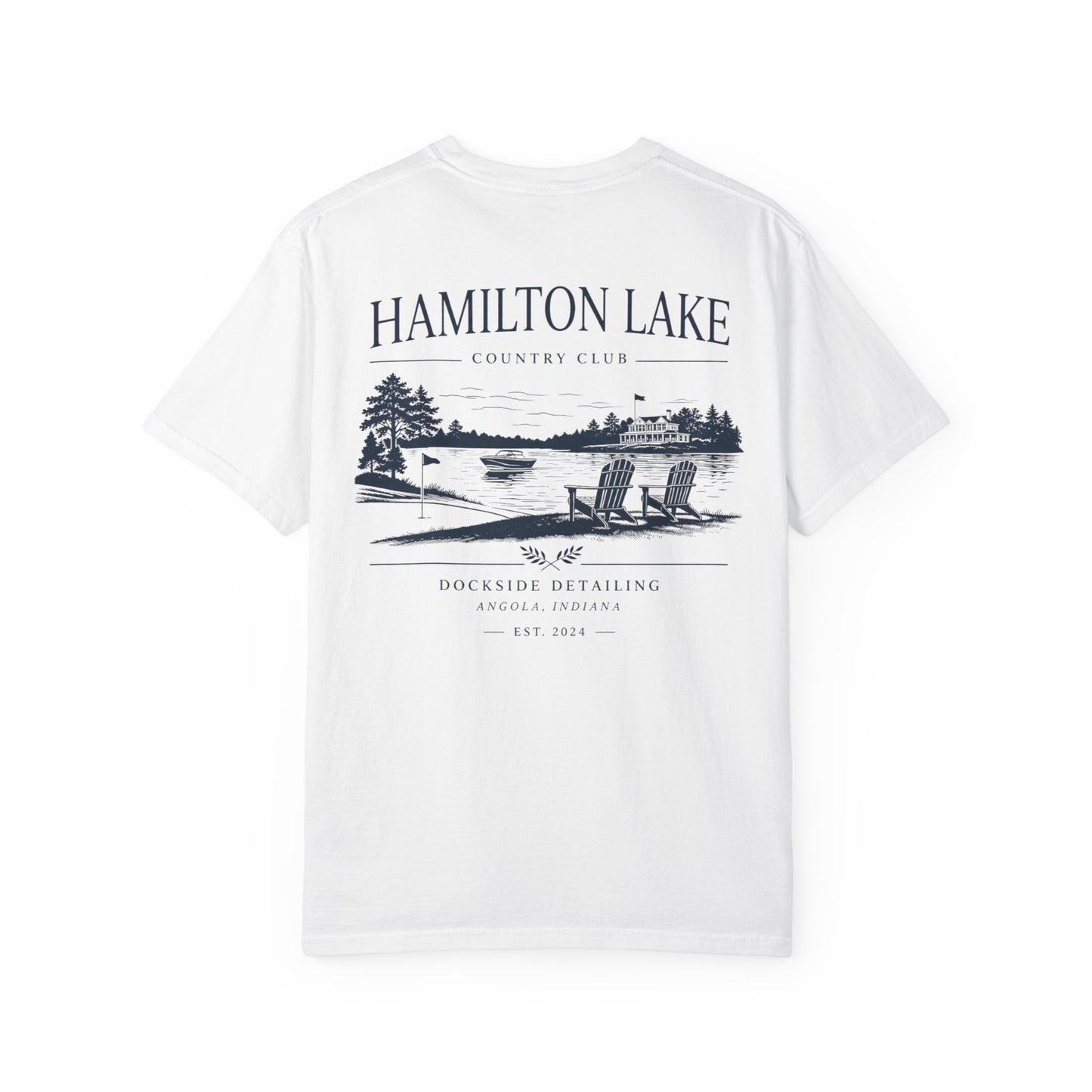 Hamilton Lake DockSide Detailing Country Club Tee