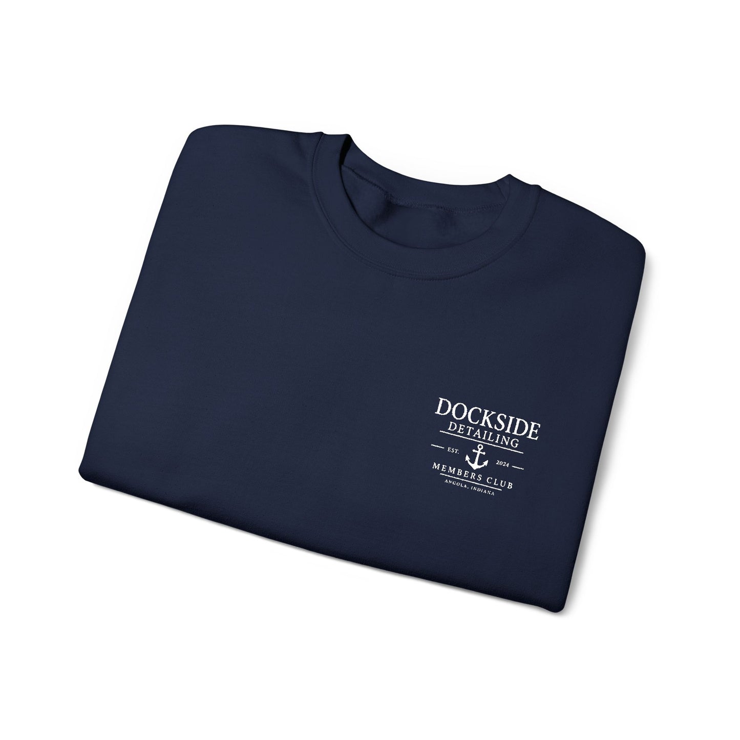 Embroidered  DockSide Detailing Member  Crewneck Sweatshirt