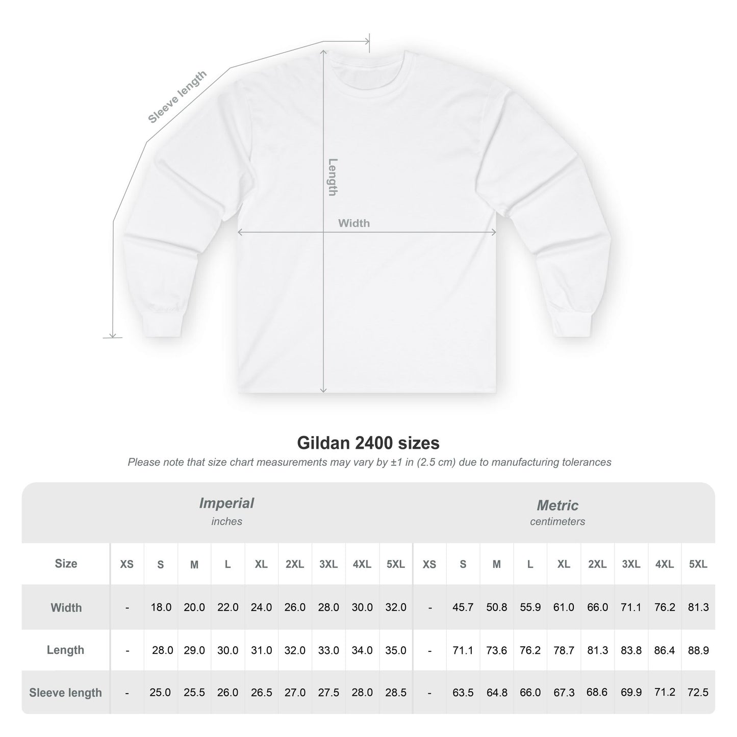 Crooked Lake Classic Long Sleeve Tee
