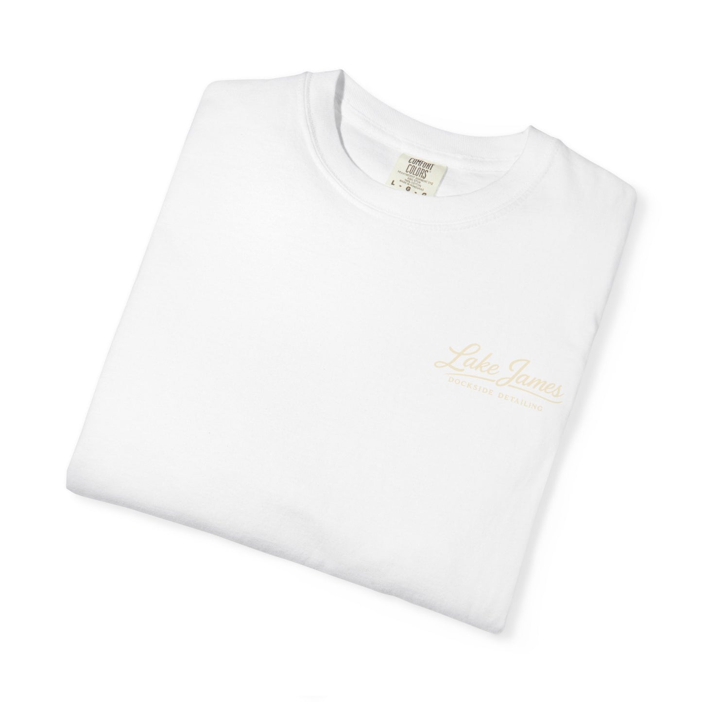 Lake James Paddle Tee  Navy
