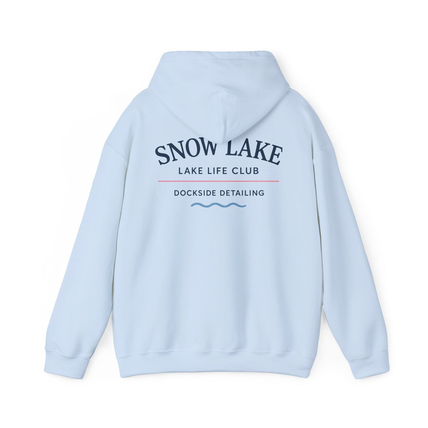 Snow Lake Classic Hoodie- Lake Life Design