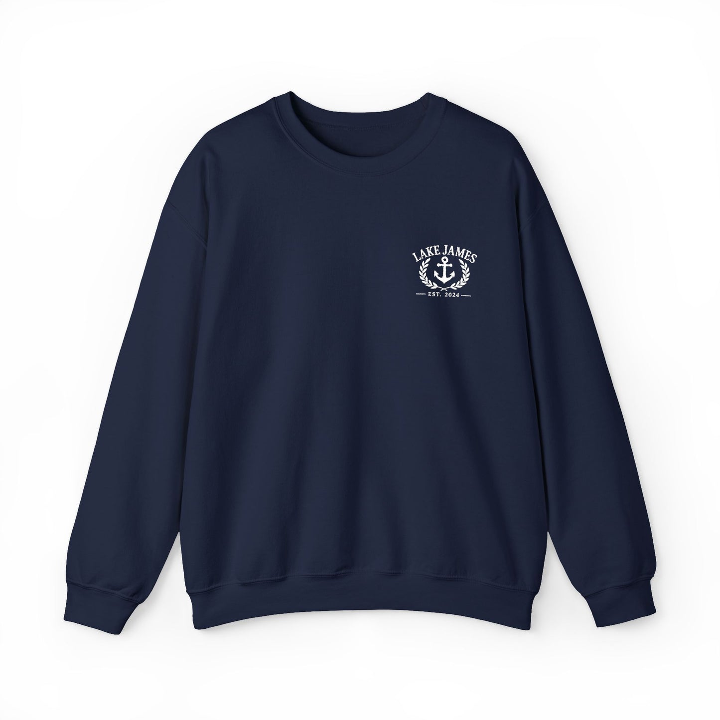 Lake James DockSide Crest Embroidered