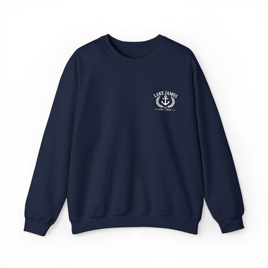 Lake James DockSide Crest Embroidered