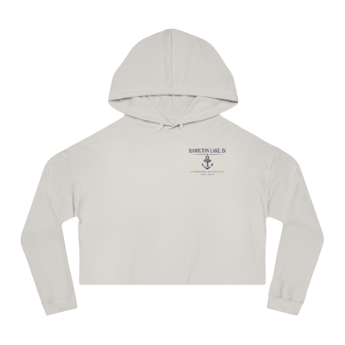 Hamilton Lake - Women’s Cropped Hooded Sweatshirt