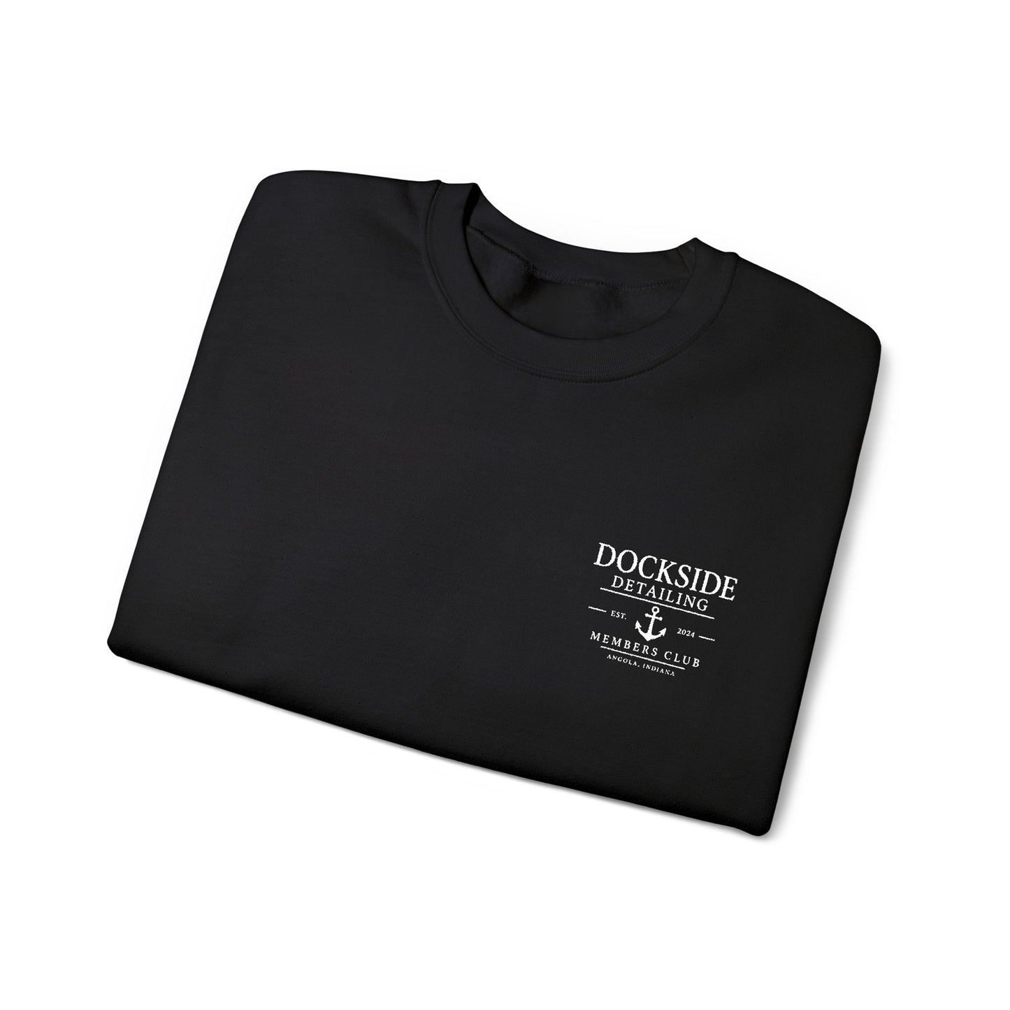 Embroidered  DockSide Detailing Member  Crewneck Sweatshirt