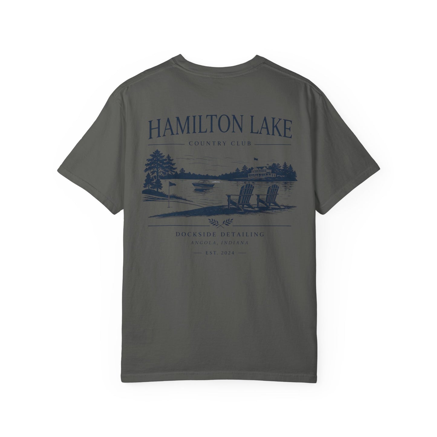 Hamilton Lake DockSide Detailing Country Club Tee