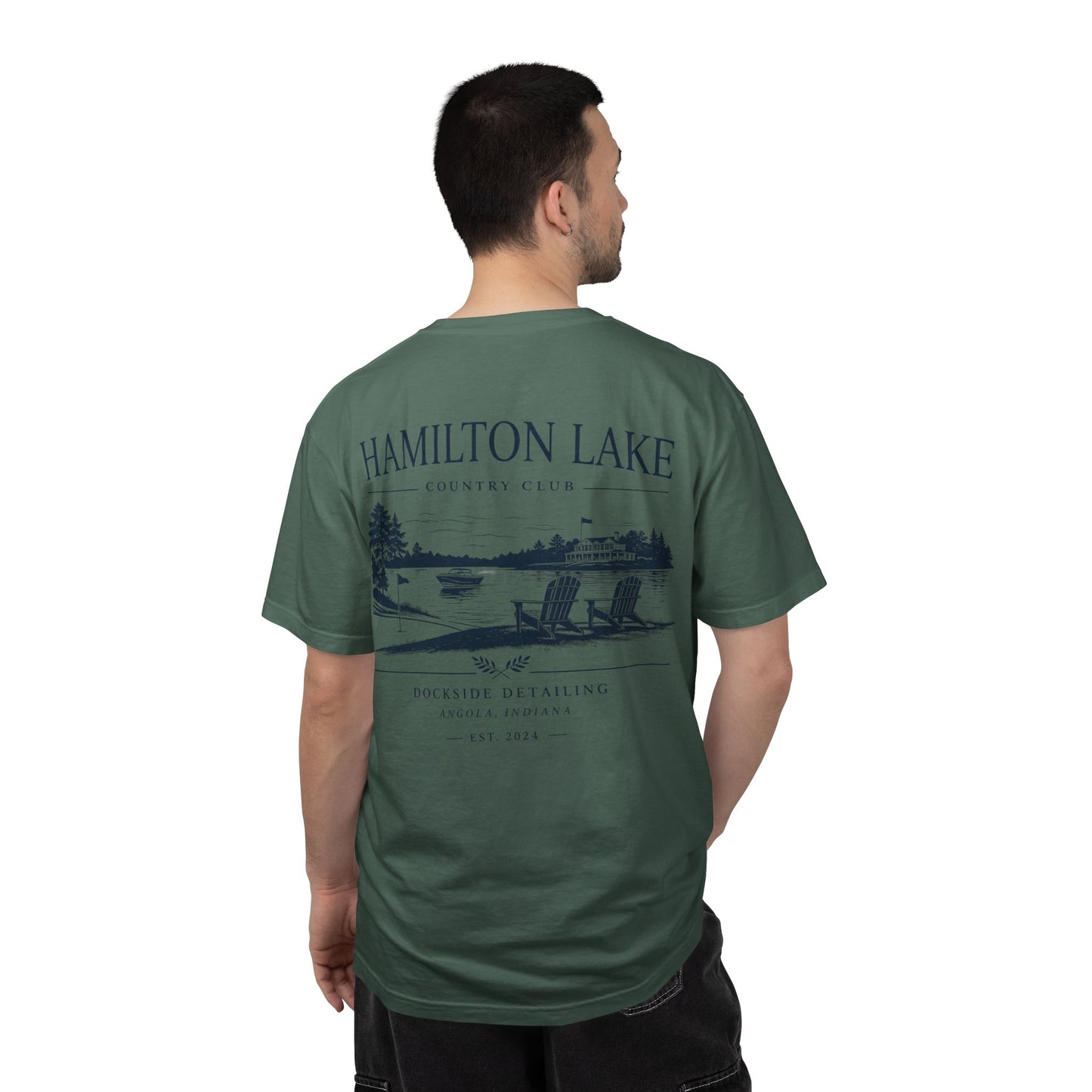 Hamilton Lake DockSide Detailing Country Club Tee