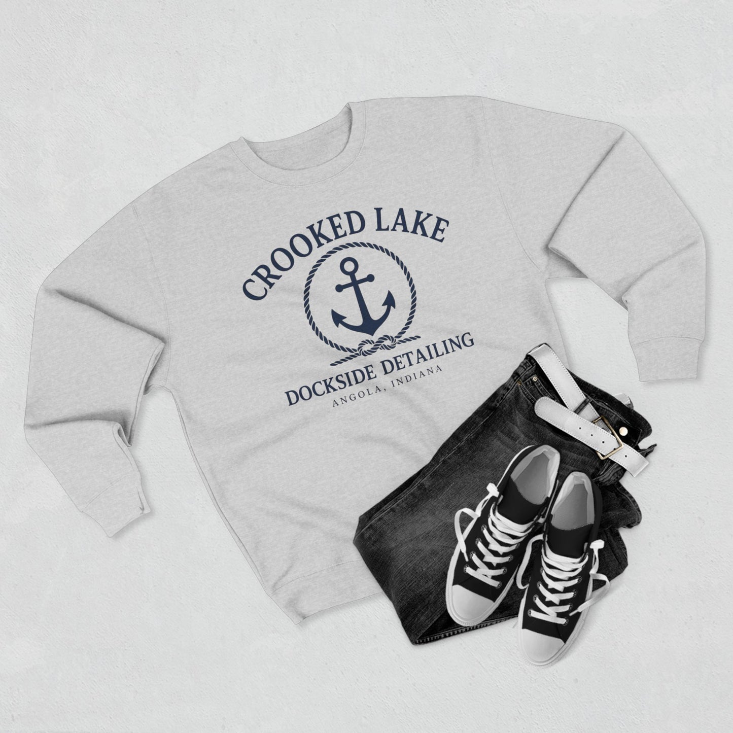 Crooked Lake Crewneck Sweatshirt