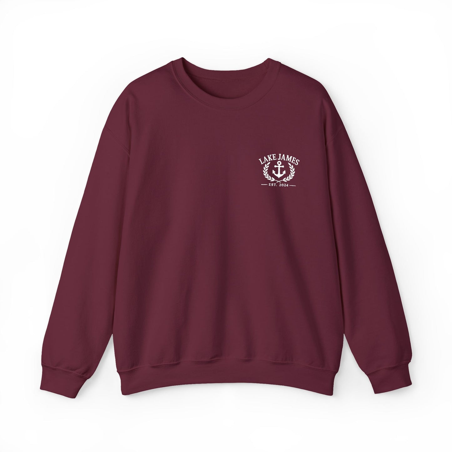 Lake James DockSide Crest Embroidered