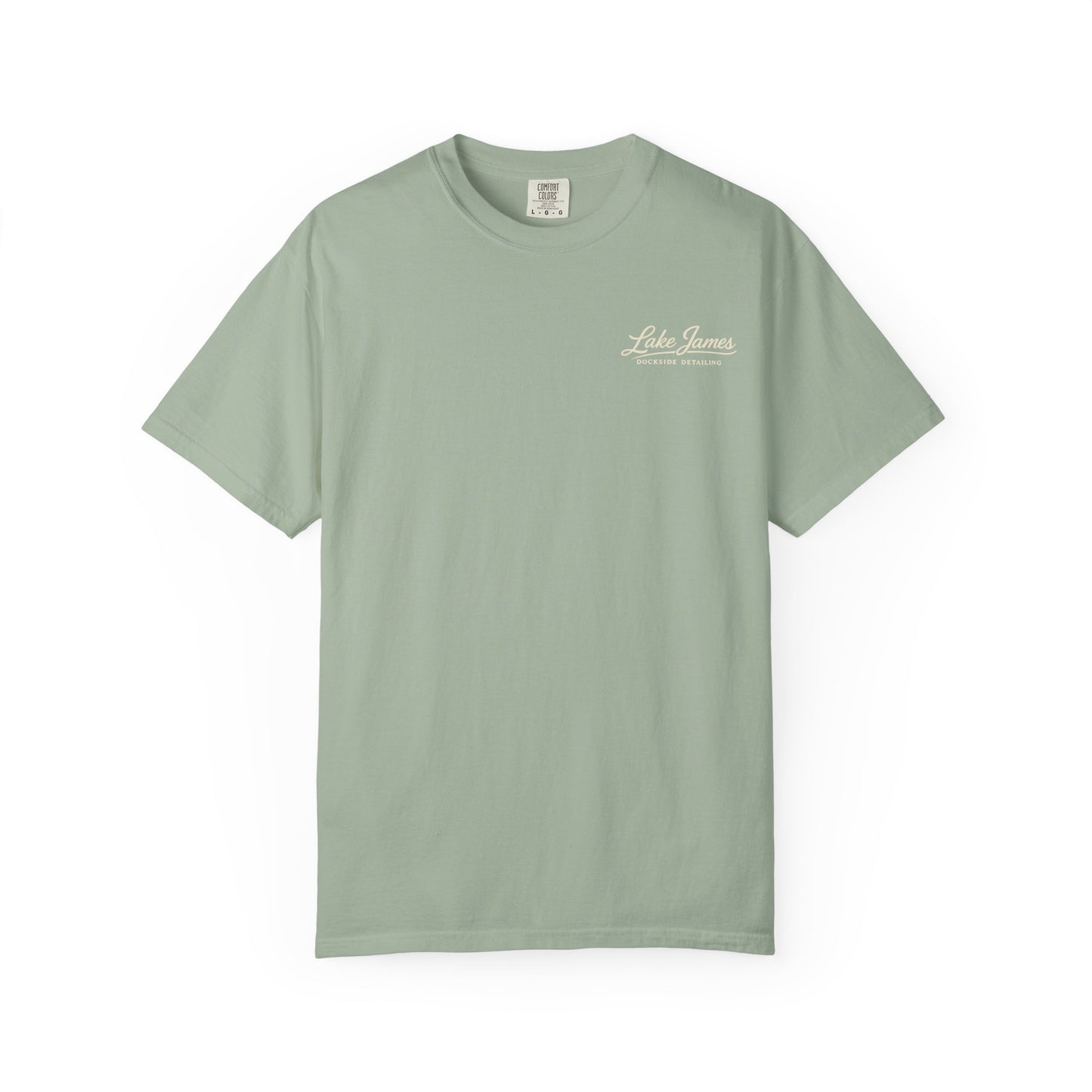 Lake James Paddle Tee  Navy