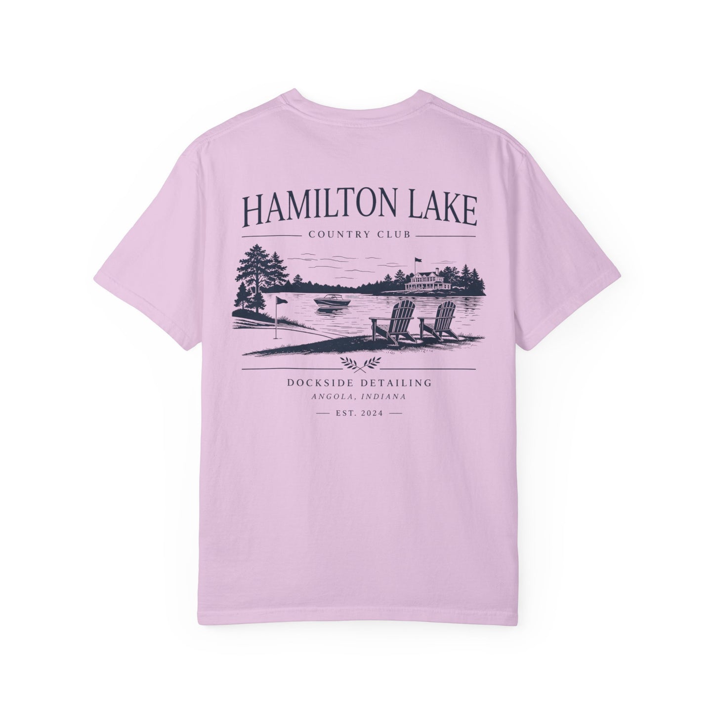 Hamilton Lake DockSide Detailing Country Club Tee
