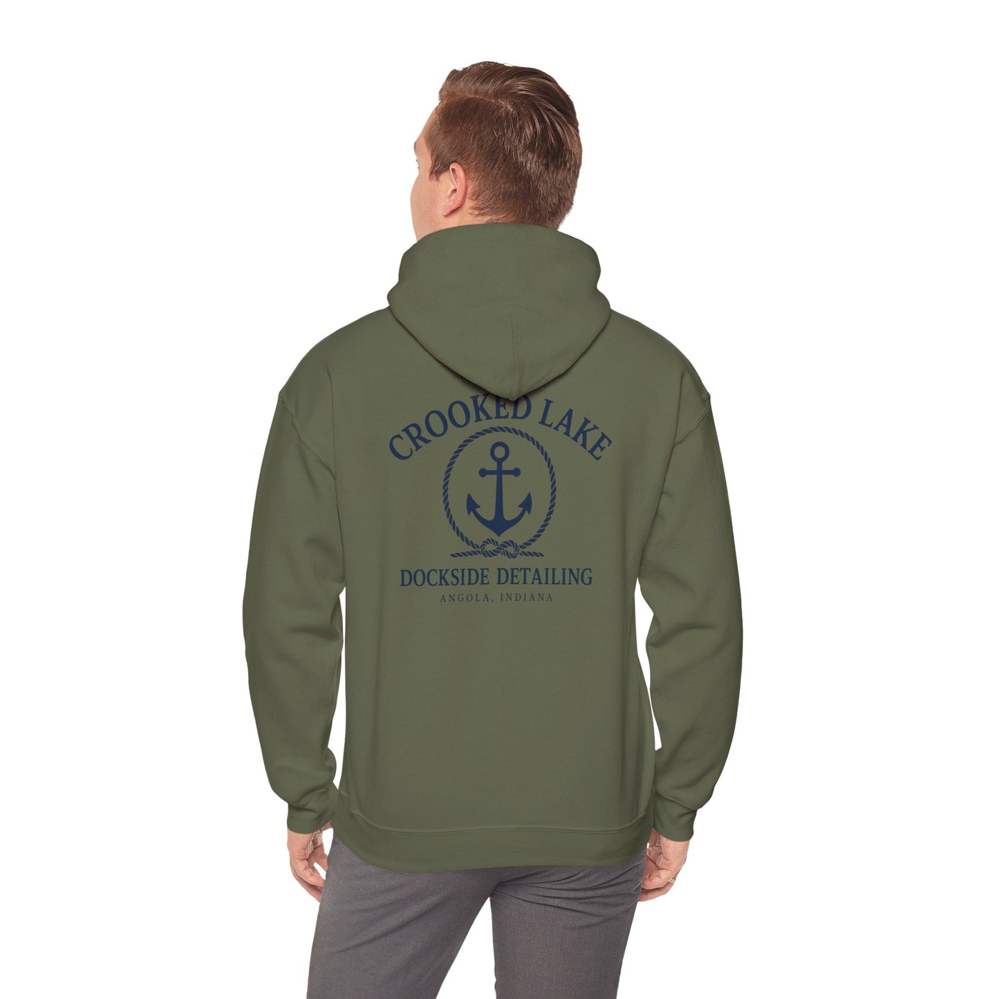Crooked Lake Classic Anchor Hoodie