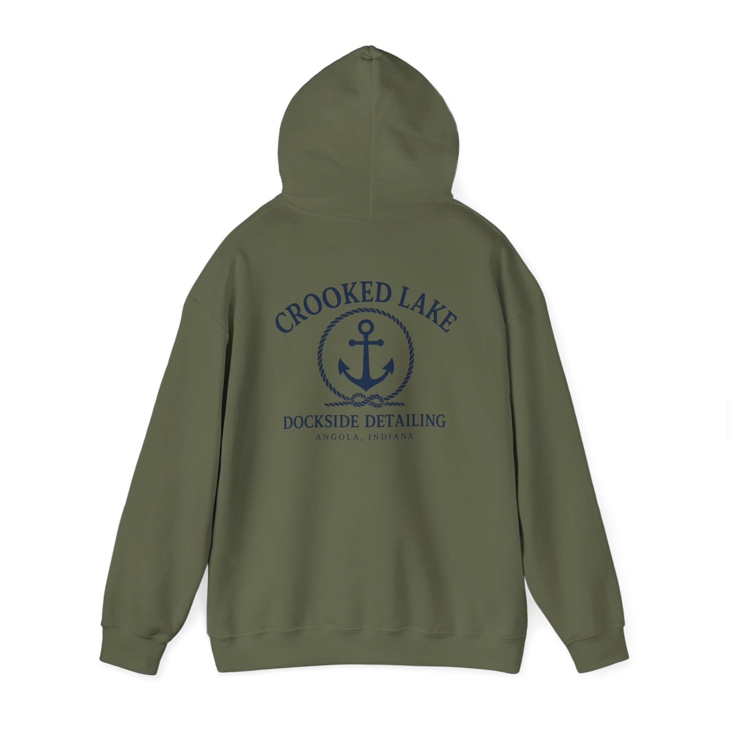 Crooked Lake Classic Anchor Hoodie