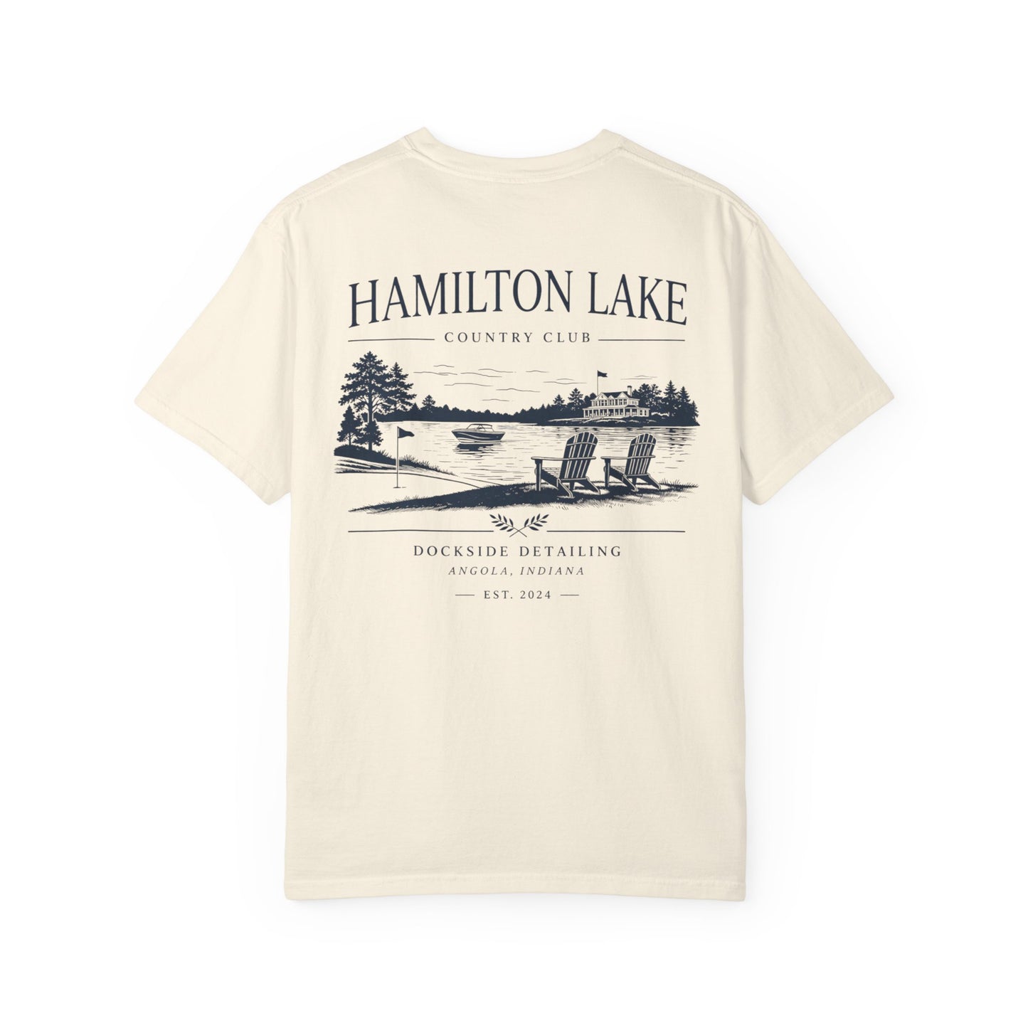 Hamilton Lake DockSide Detailing Country Club Tee