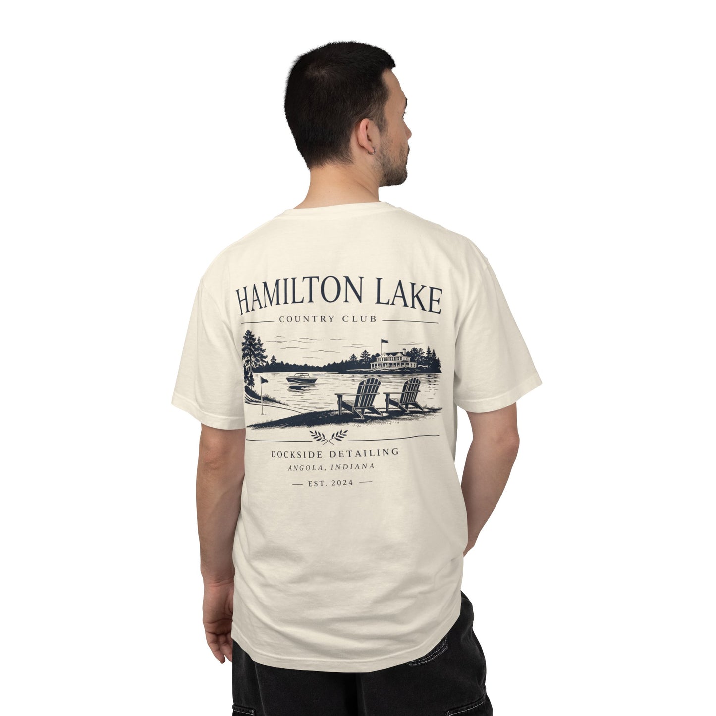 Hamilton Lake DockSide Detailing Country Club Tee