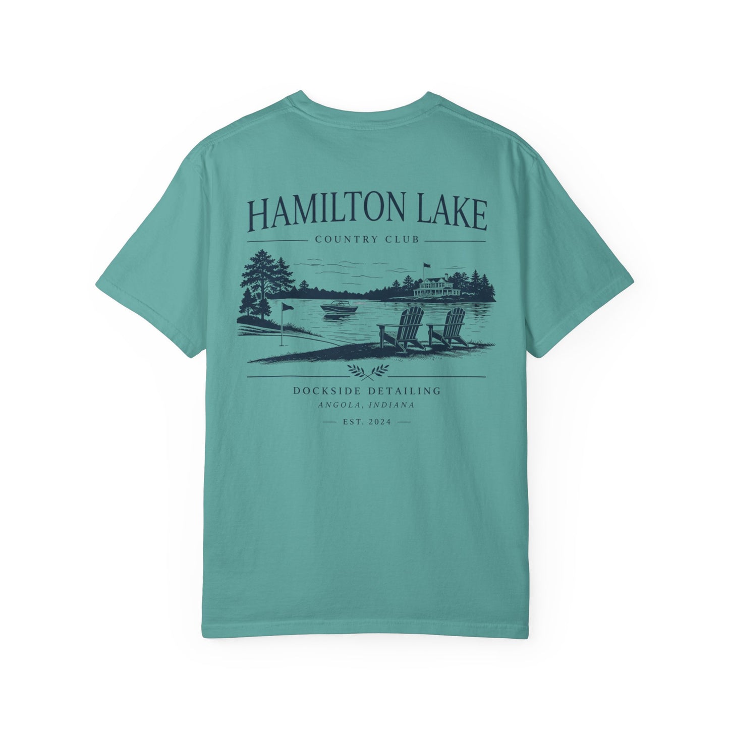 Hamilton Lake DockSide Detailing Country Club Tee