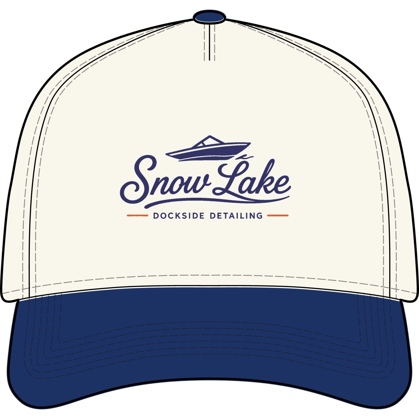 Snow Lake Two Toned Classic hat
