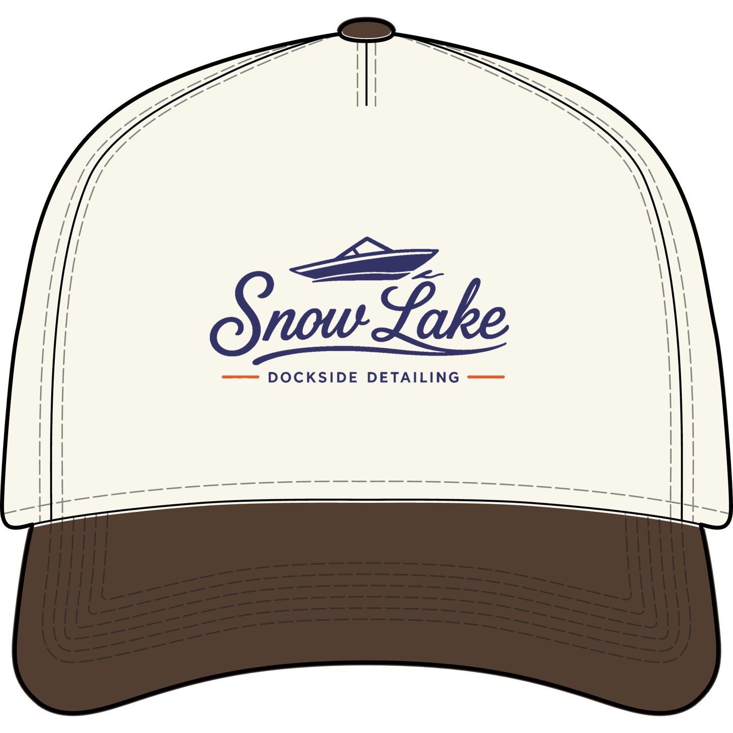 Snow Lake Two Toned Classic hat