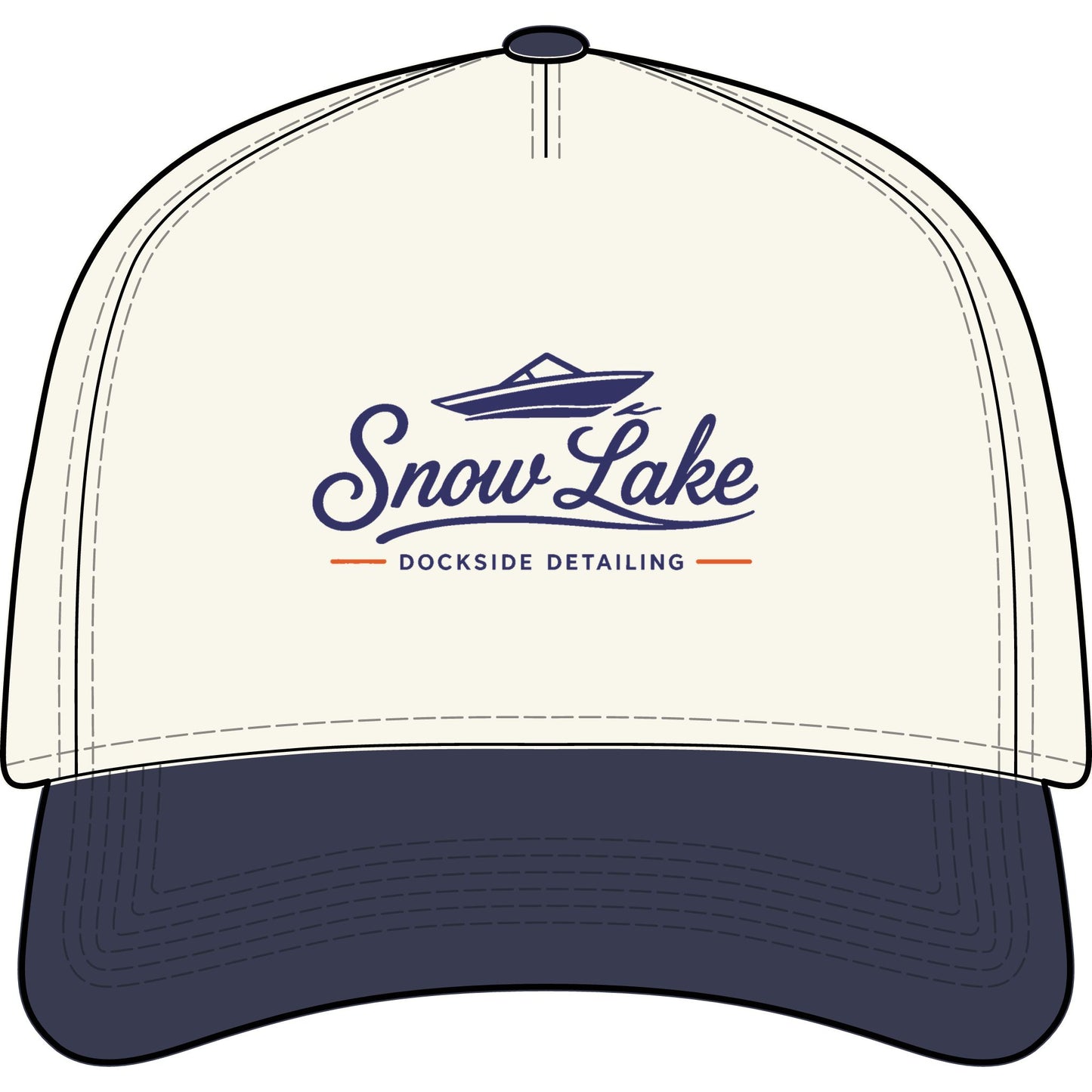 Snow Lake Two Toned Classic hat