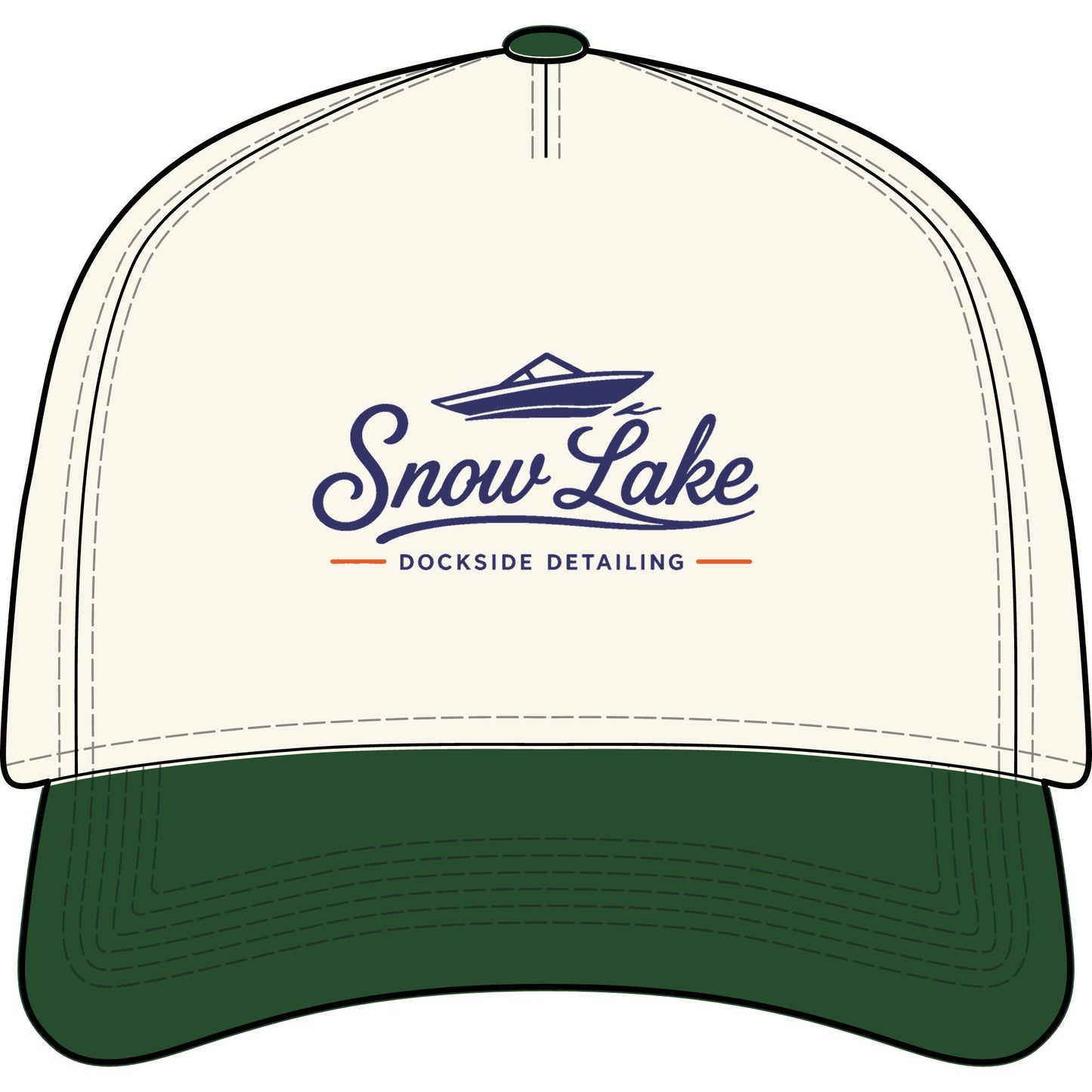 Snow Lake Two Toned Classic hat