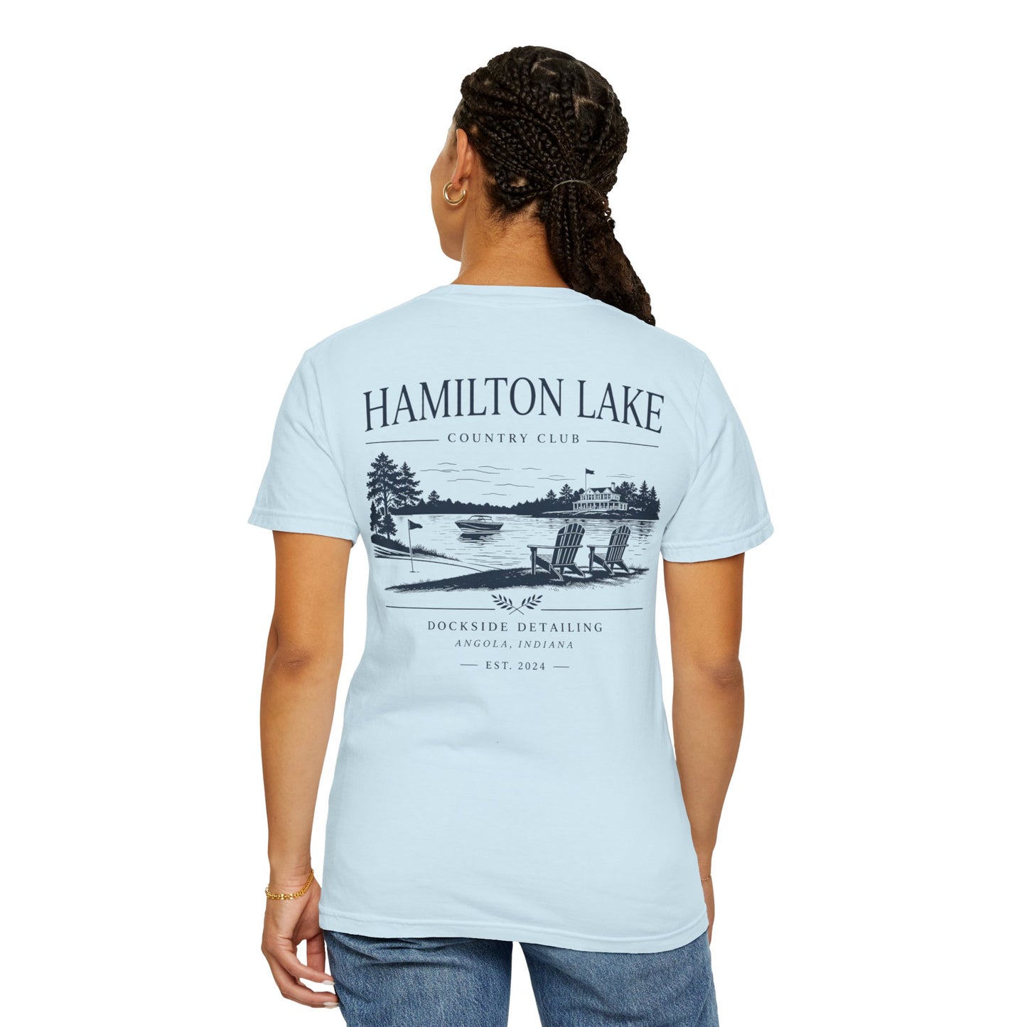 Hamilton Lake DockSide Detailing Country Club Tee