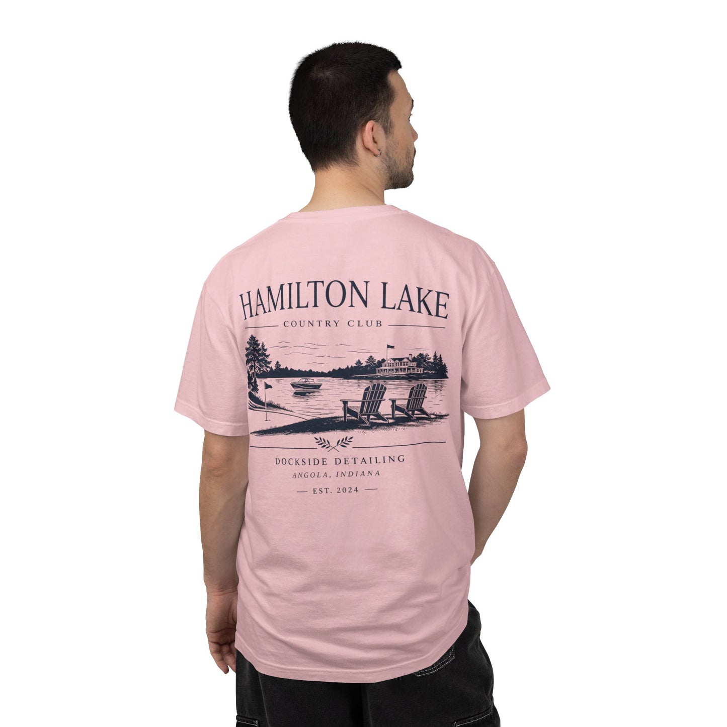 Hamilton Lake DockSide Detailing Country Club Tee