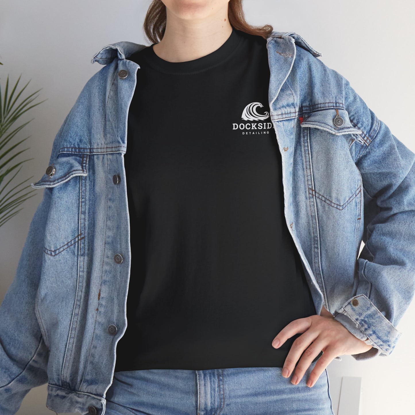 DockSide Detailing- Weekend Starts at the Water Unisex Heavy Cotton Tee
