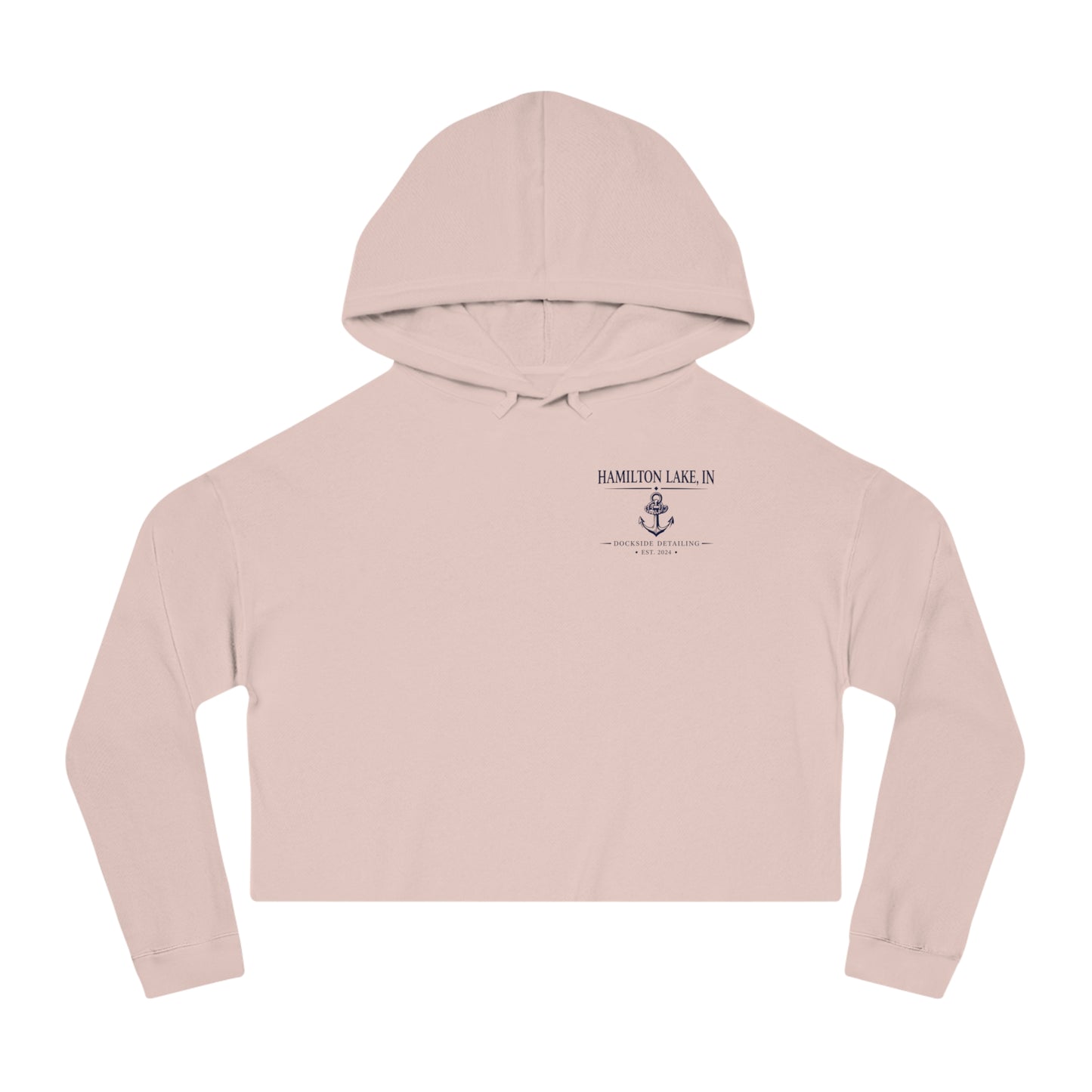 Hamilton Lake - Women’s Cropped Hooded Sweatshirt