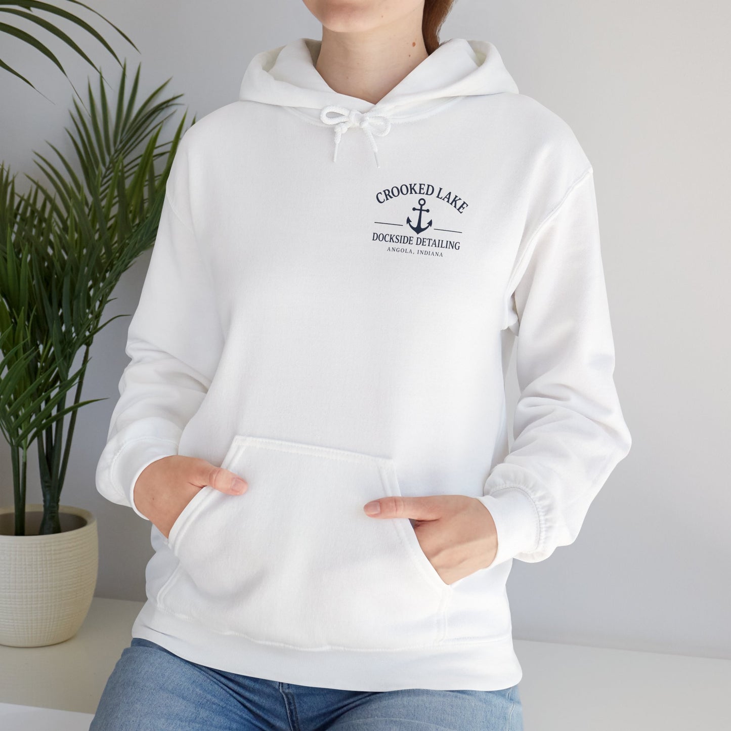 Crooked Lake Classic Anchor Hoodie