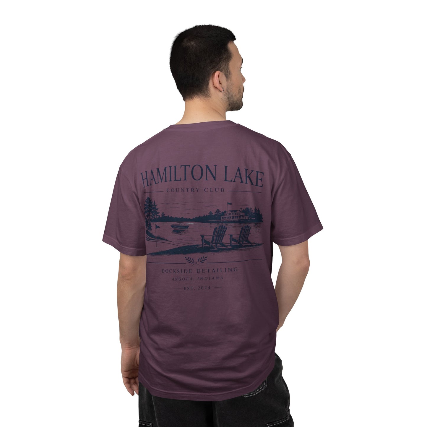 Hamilton Lake DockSide Detailing Country Club Tee