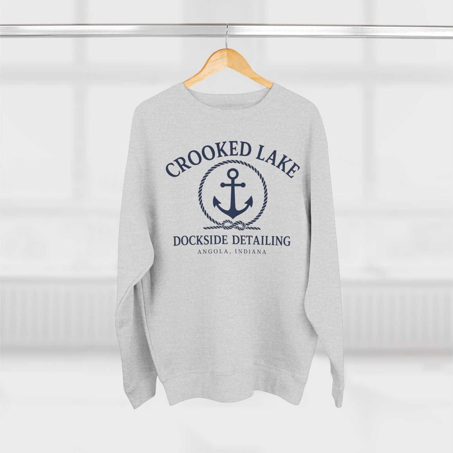 Crooked Lake Crewneck Sweatshirt