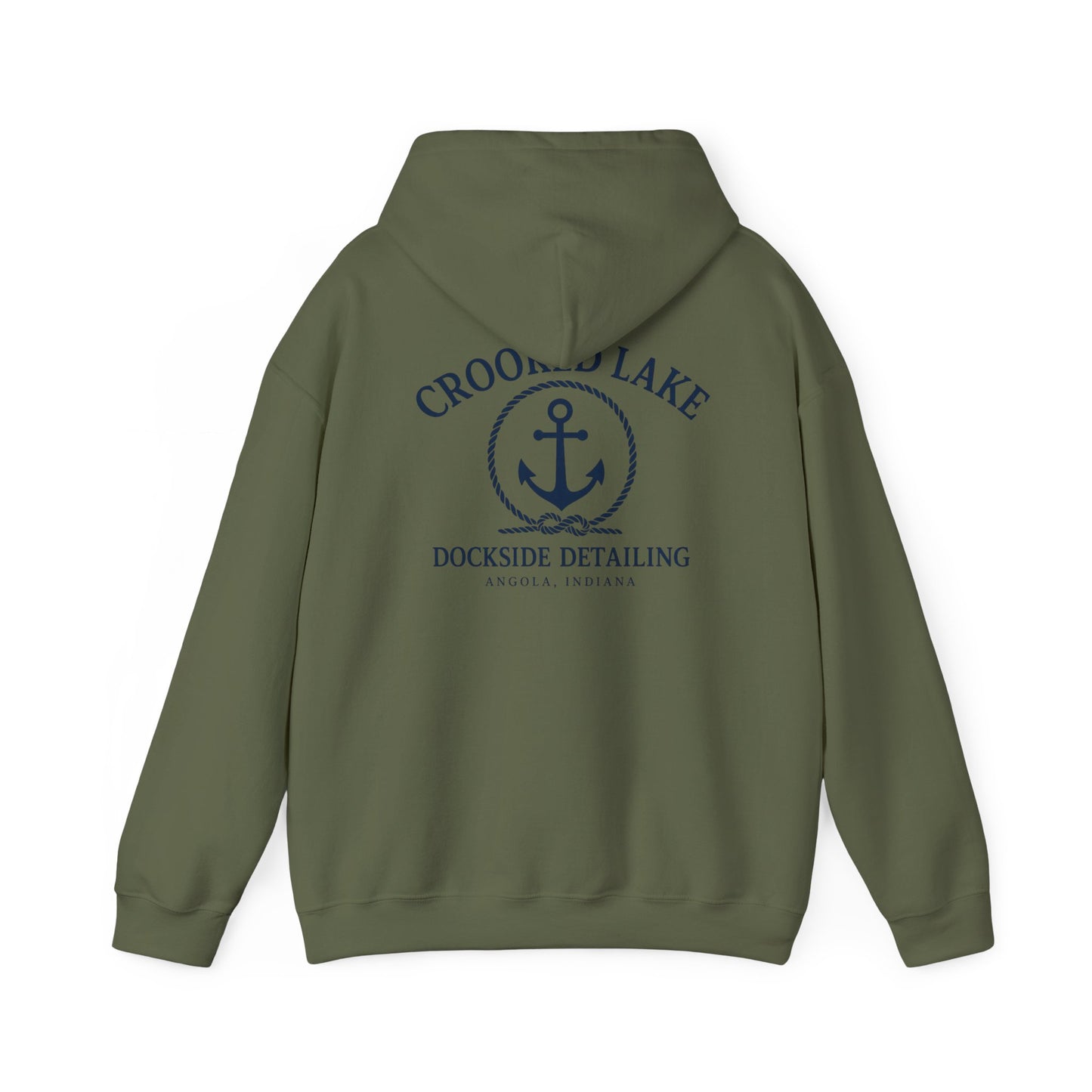 Crooked Lake Classic Anchor Hoodie