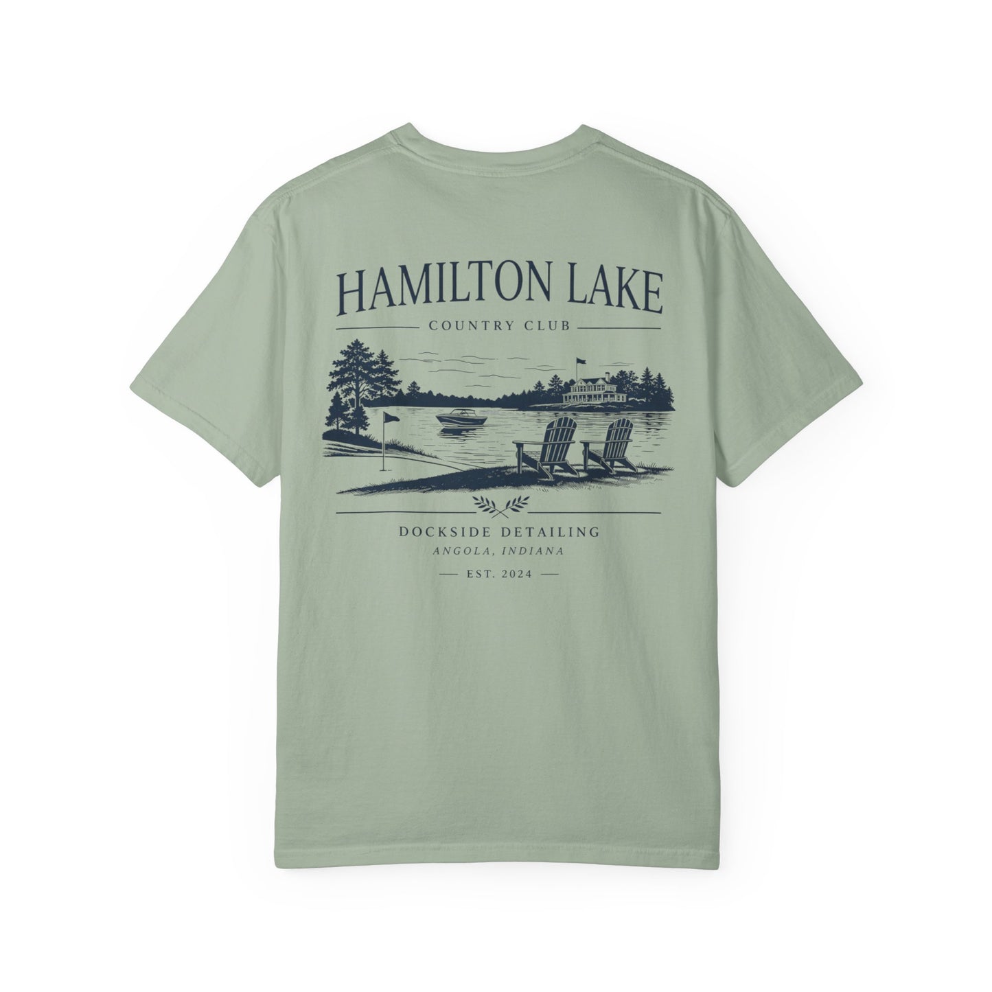 Hamilton Lake DockSide Detailing Country Club Tee