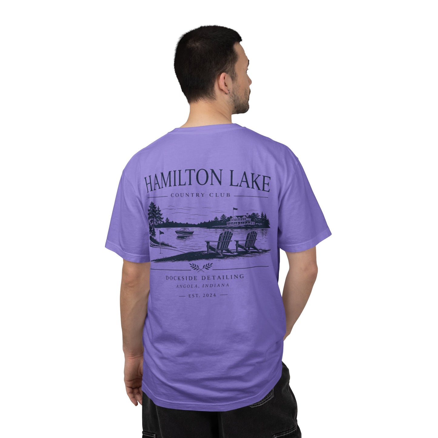 Hamilton Lake DockSide Detailing Country Club Tee
