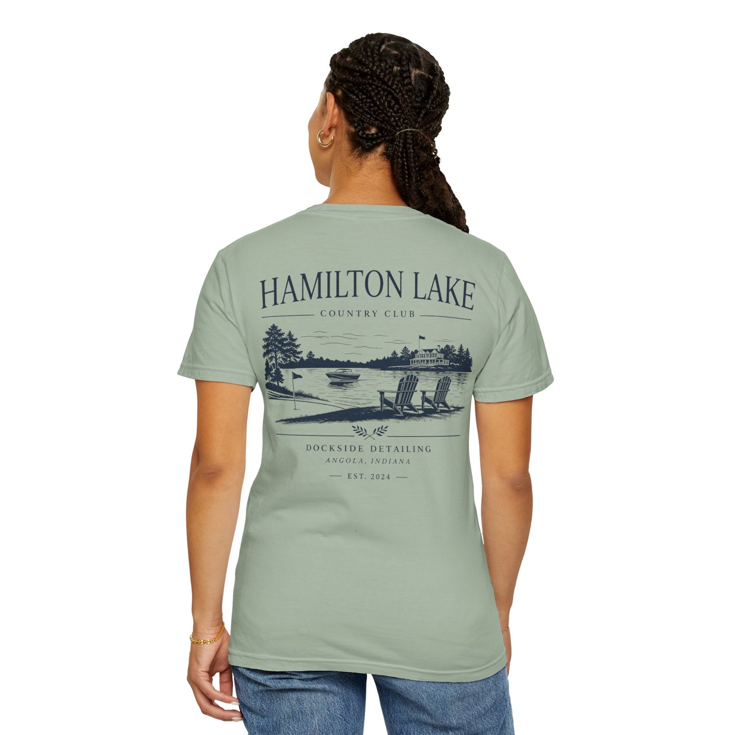 Hamilton Lake DockSide Detailing Country Club Tee