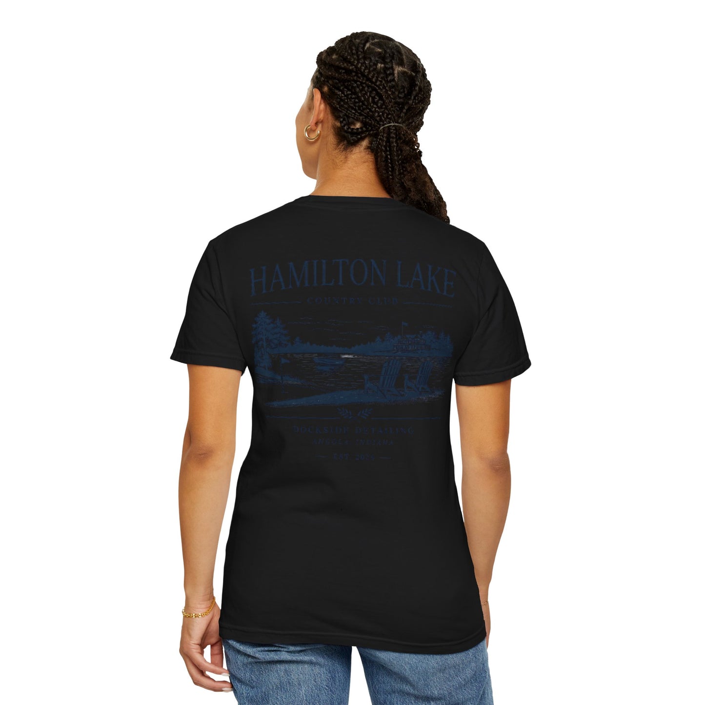 Hamilton Lake DockSide Detailing Country Club Tee