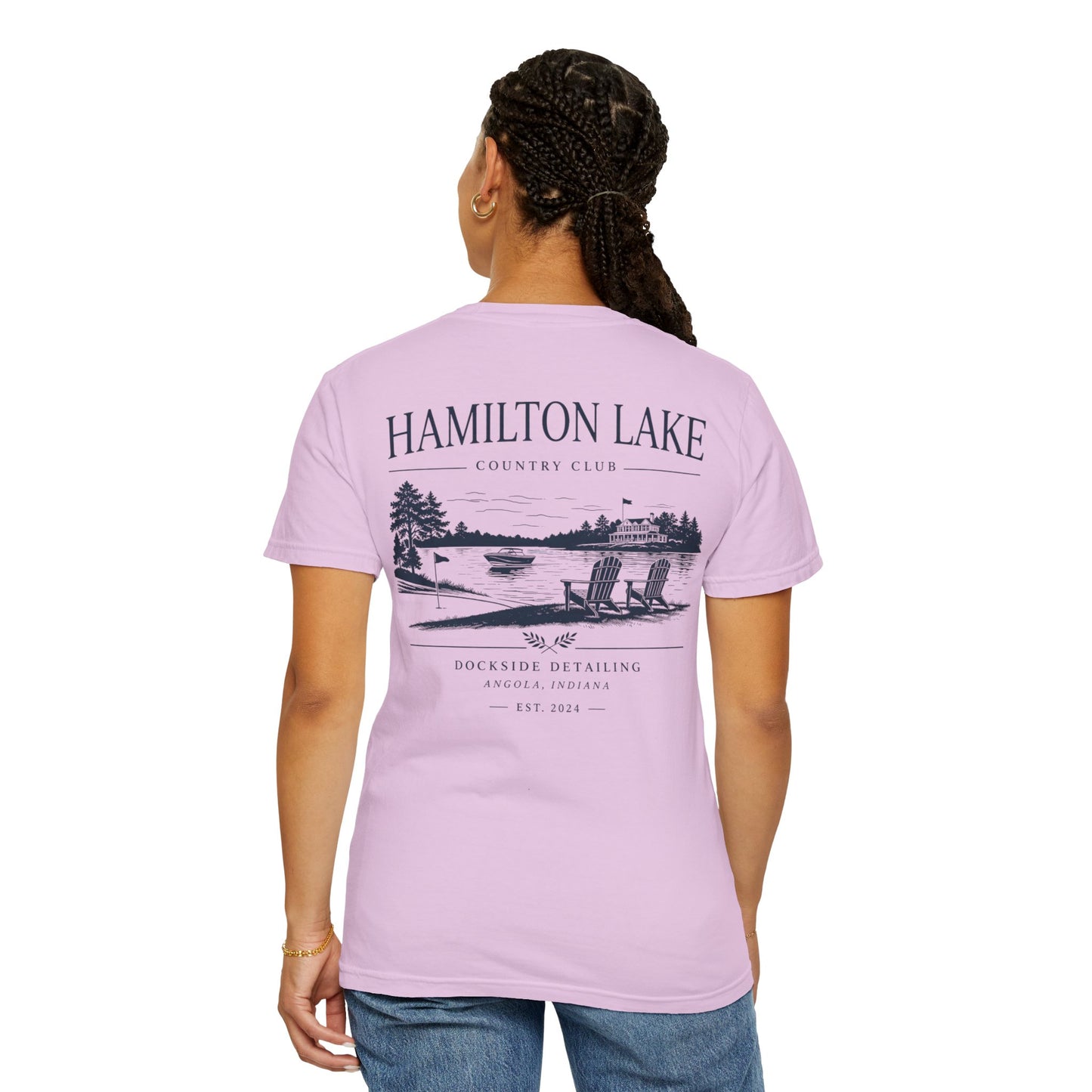 Hamilton Lake DockSide Detailing Country Club Tee