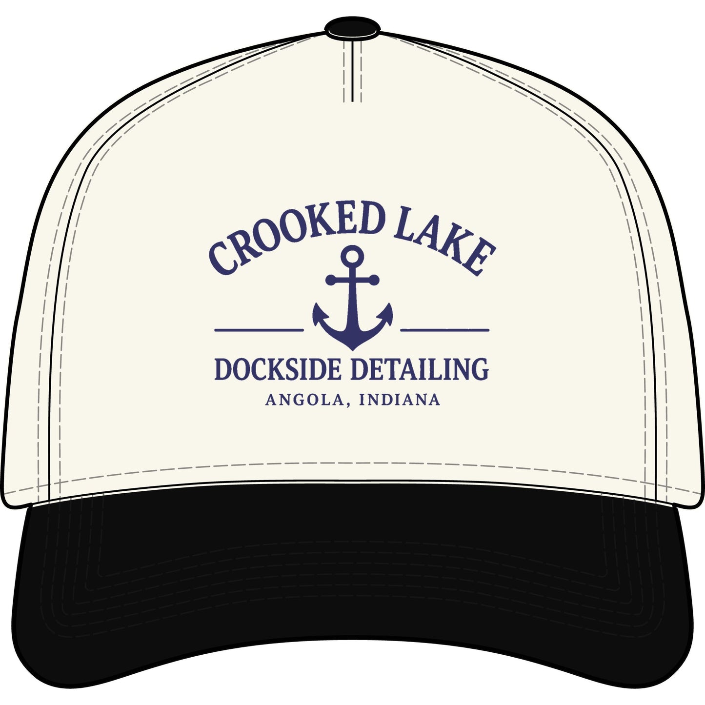 Crooked Lake Two-Tone Cap