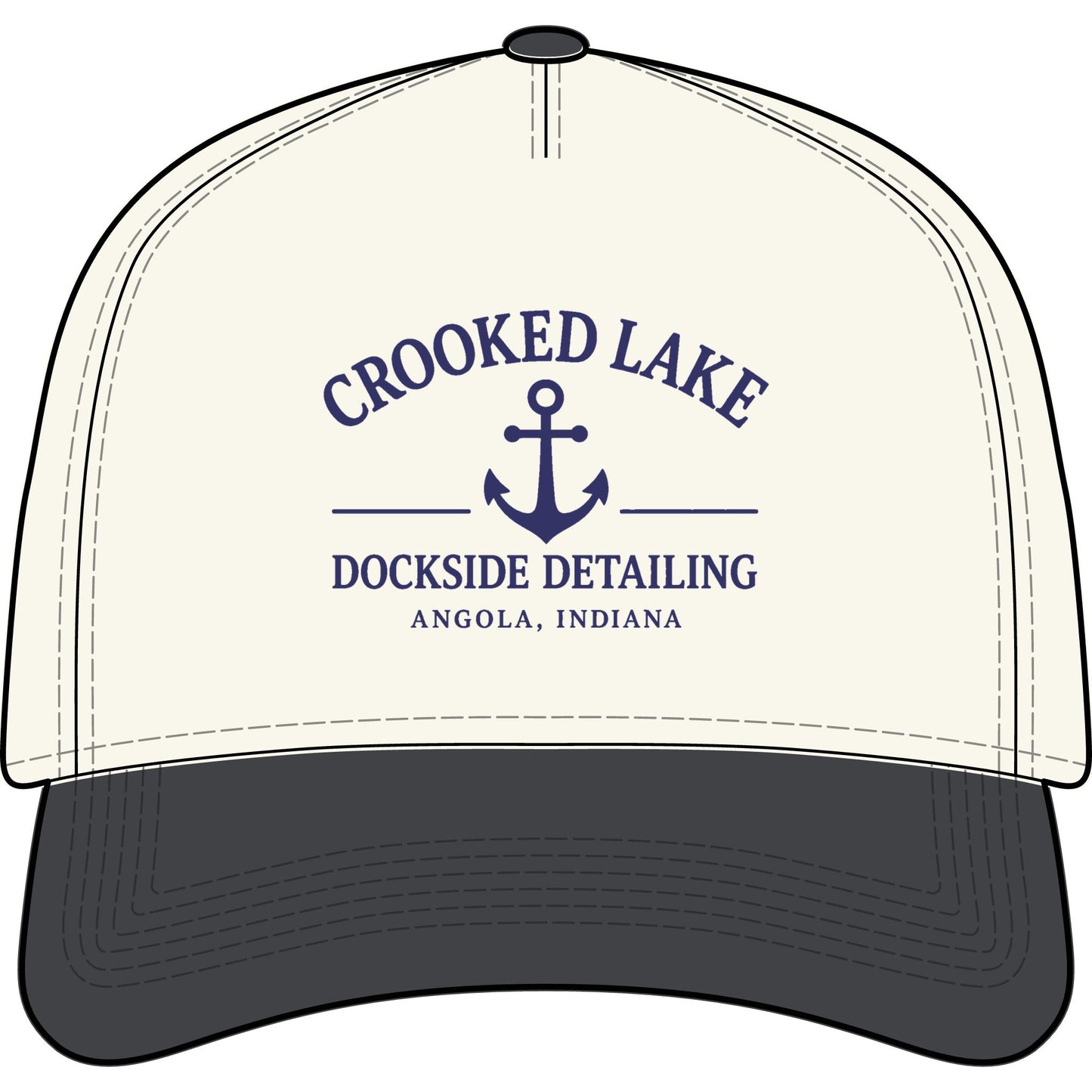 Crooked Lake Two-Tone Cap