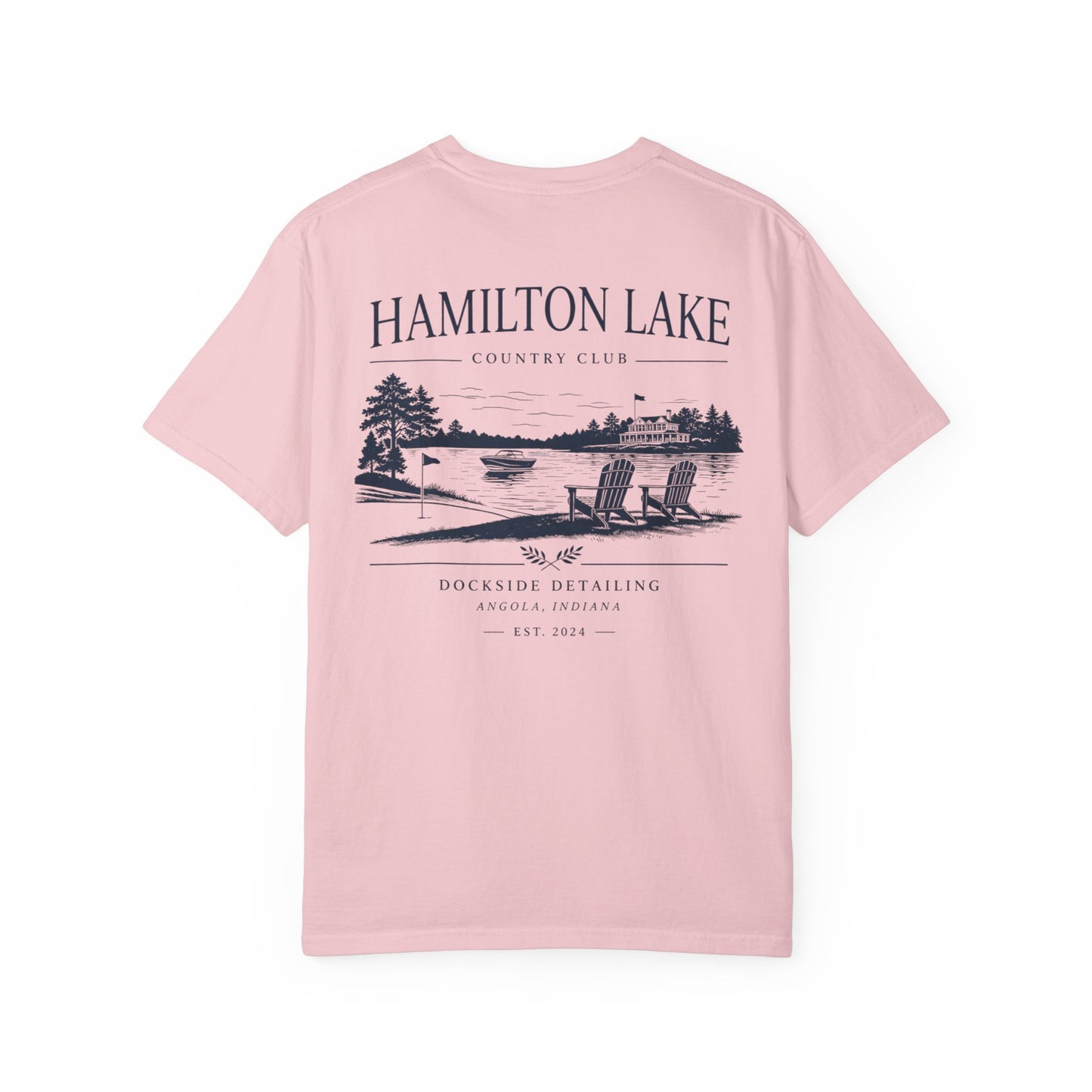Hamilton Lake DockSide Detailing Country Club Tee