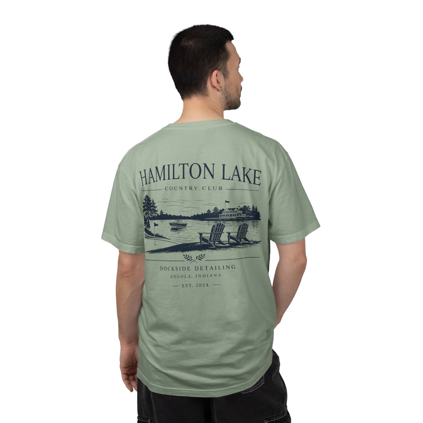 Hamilton Lake DockSide Detailing Country Club Tee