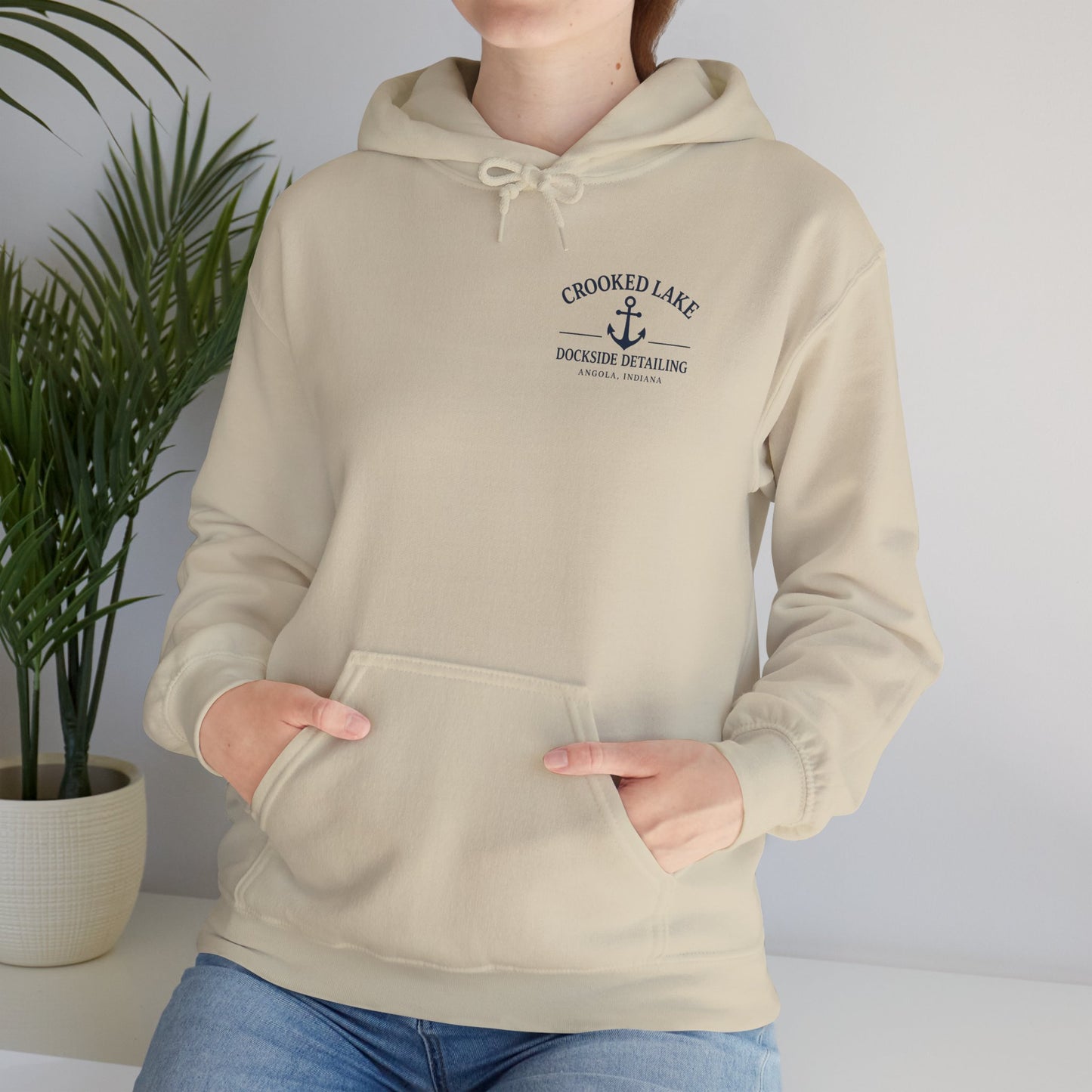 Crooked Lake Classic Anchor Hoodie