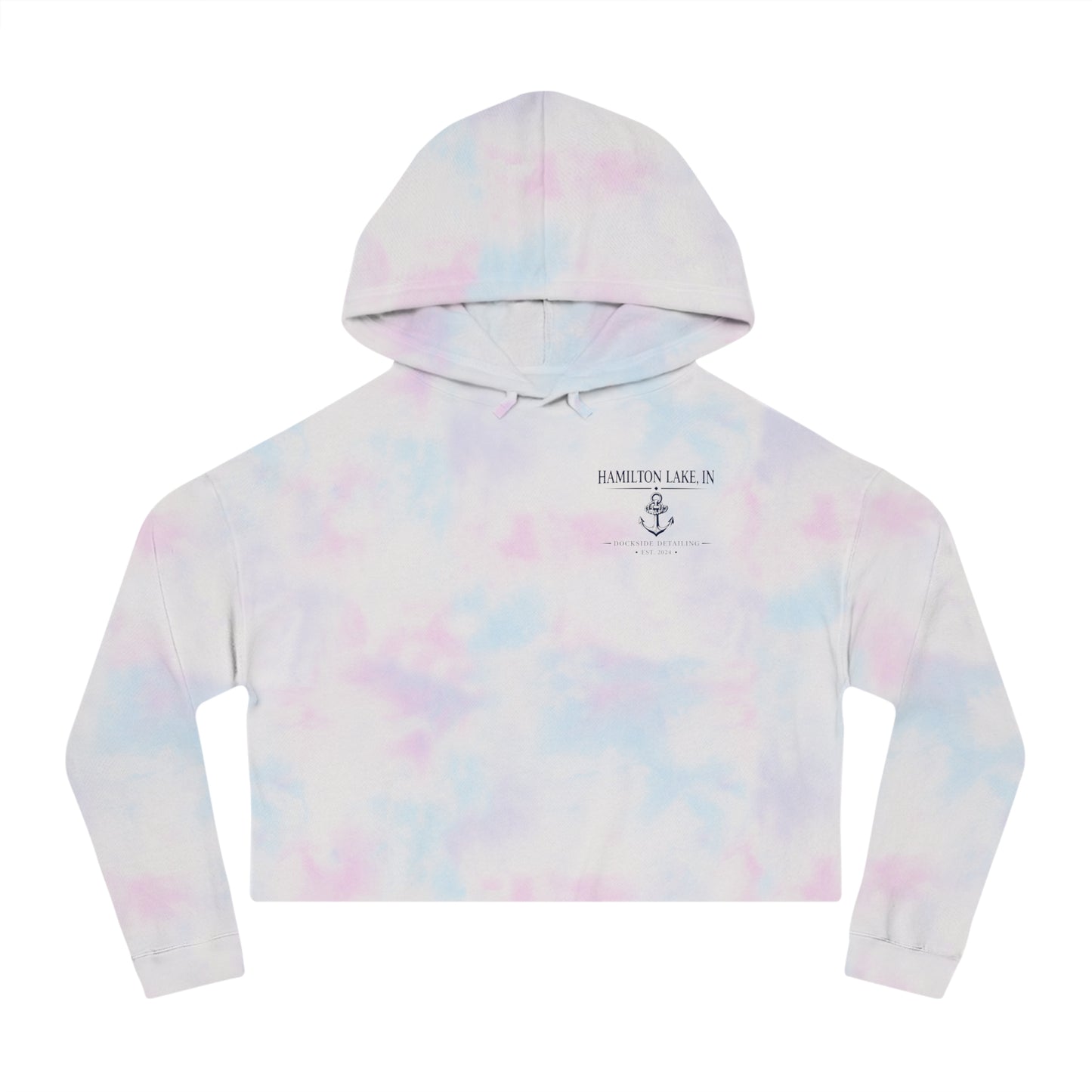 Hamilton Lake - Women’s Cropped Hooded Sweatshirt