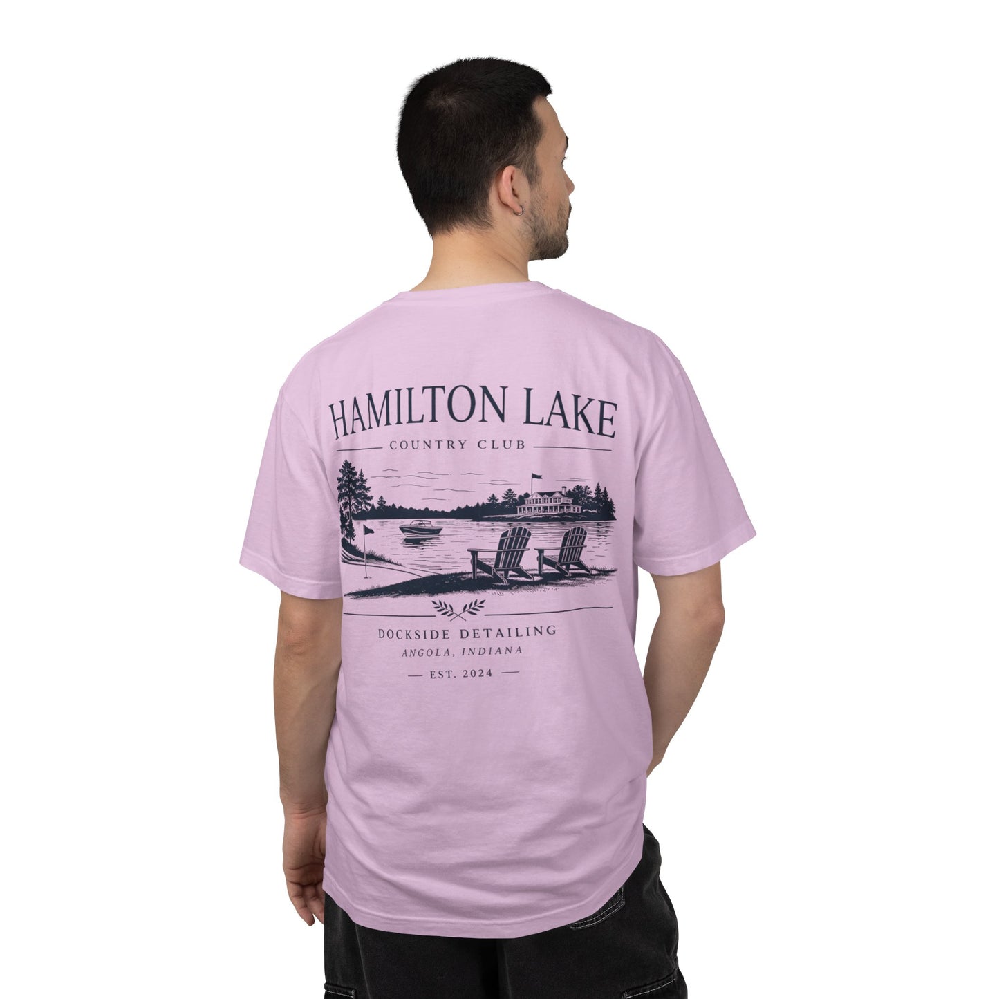 Hamilton Lake DockSide Detailing Country Club Tee