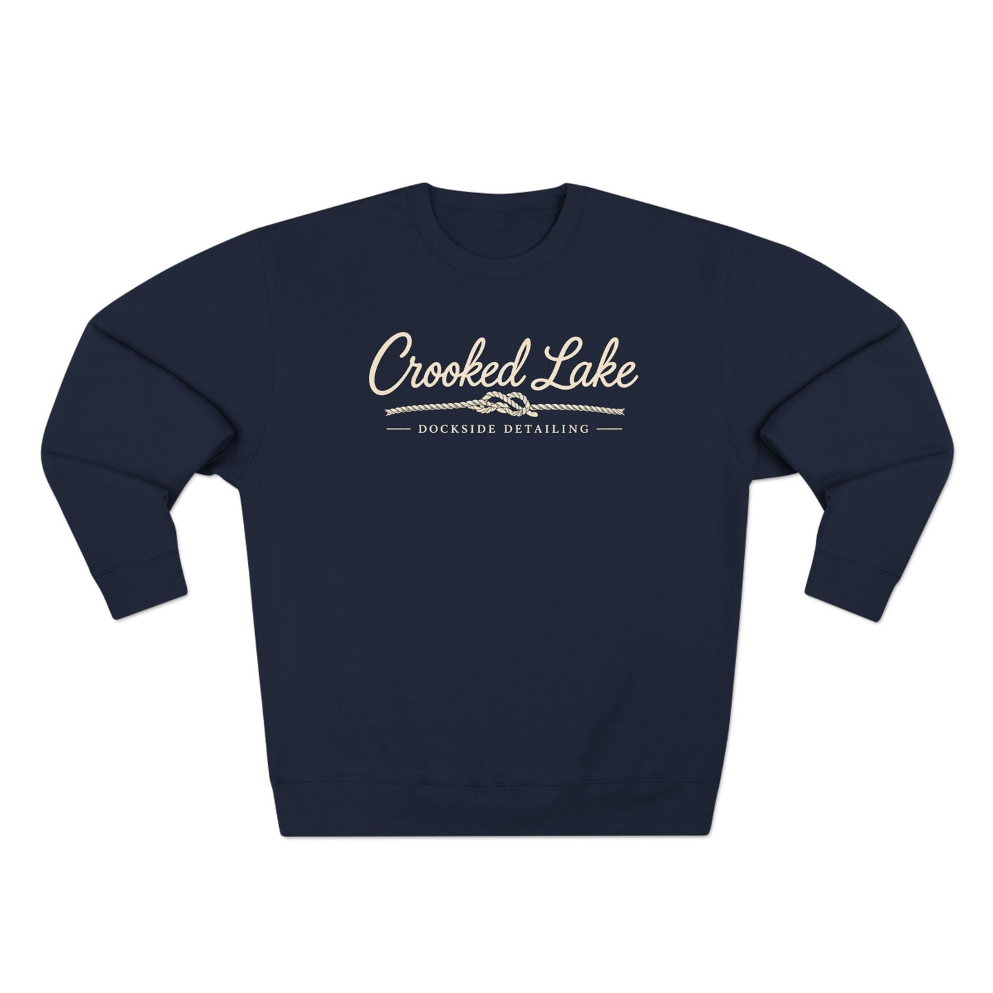 Crooked Lake Crewneck Sweatshirt