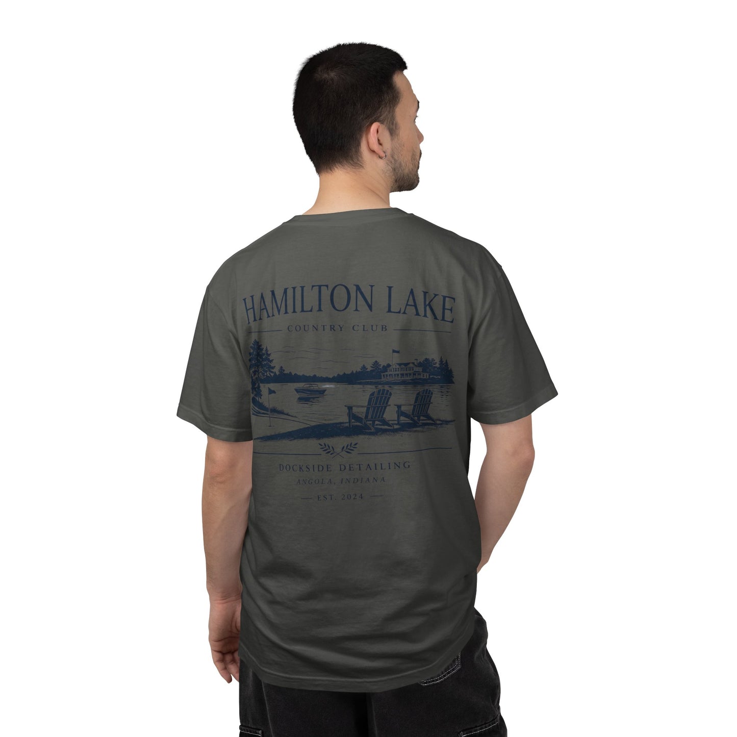 Hamilton Lake DockSide Detailing Country Club Tee