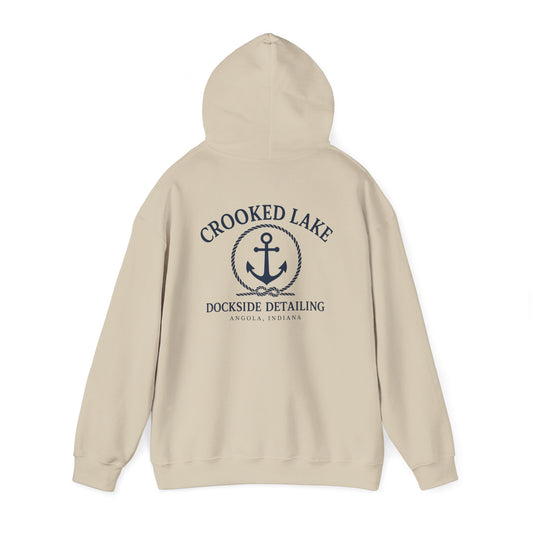 Crooked Lake Classic Anchor Hoodie