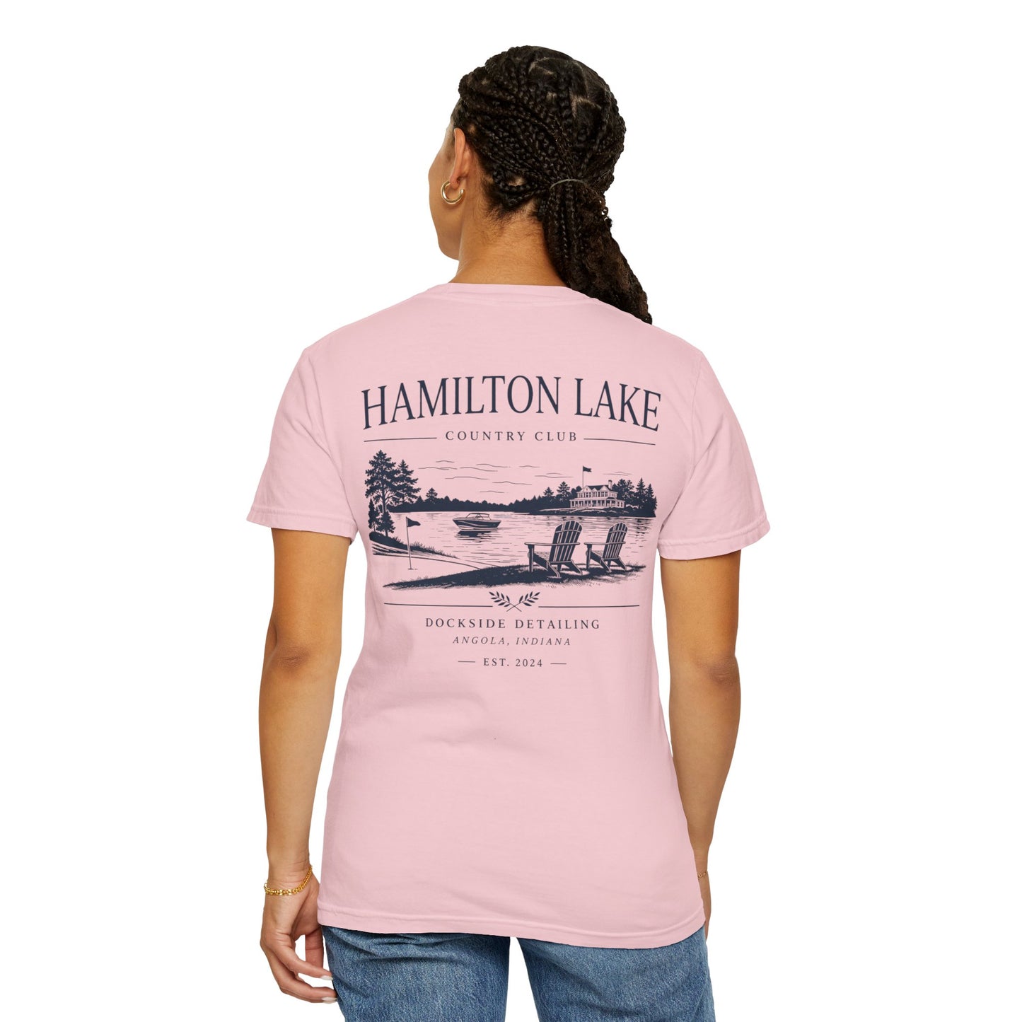 Hamilton Lake DockSide Detailing Country Club Tee
